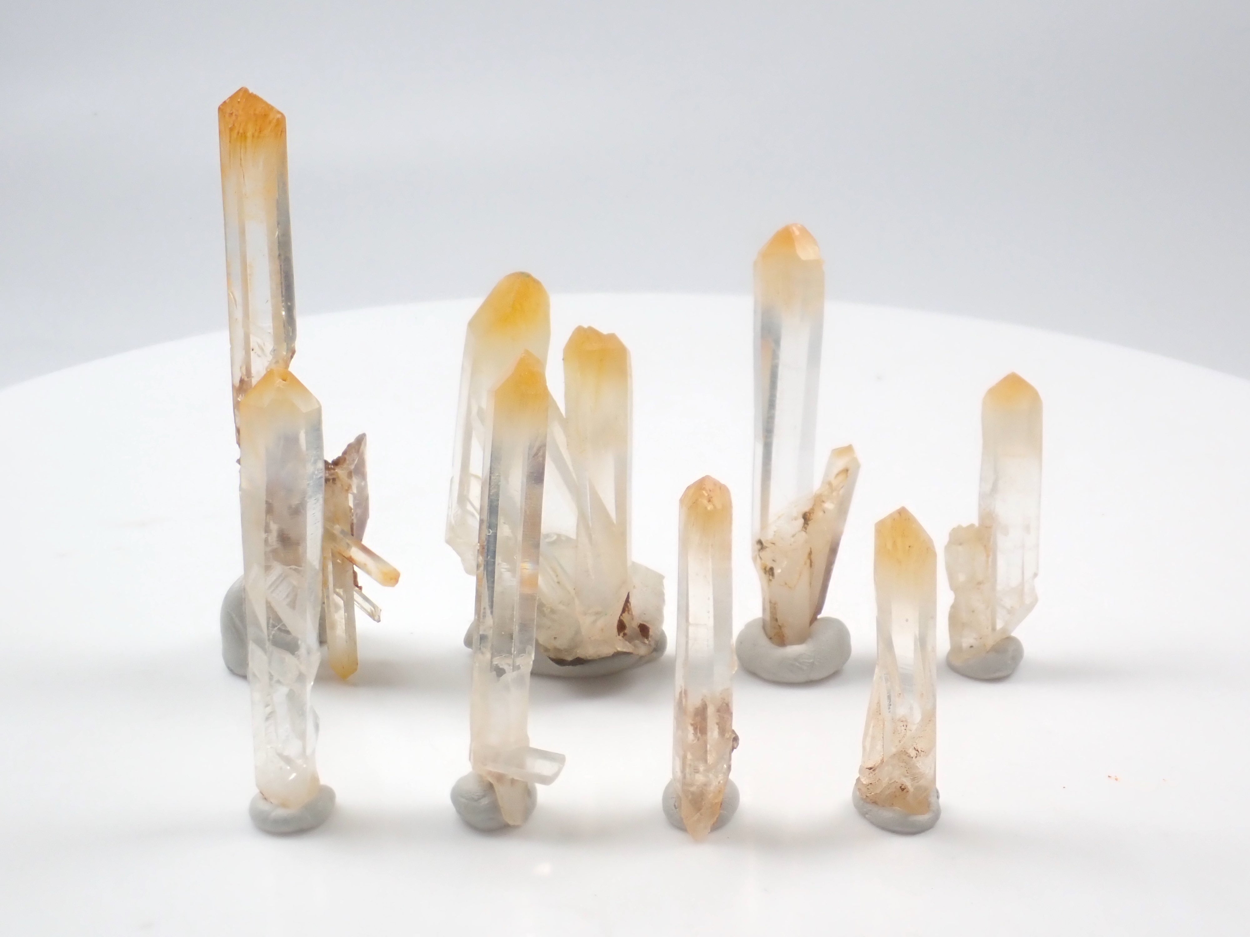 限定8石》コロンビア産マンゴークォーツ（大サイズ）平均21.6ct