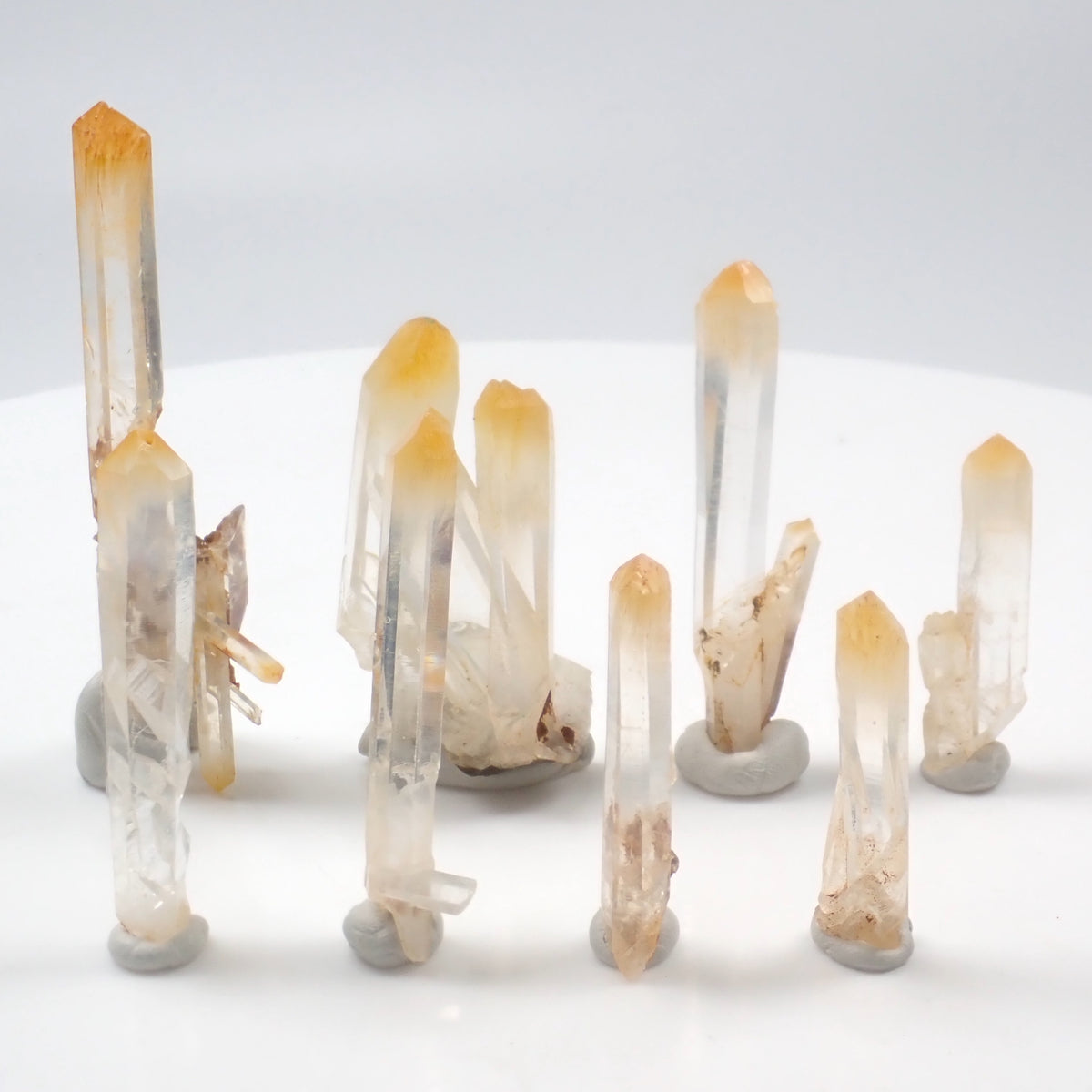 限定8石》コロンビア産マンゴークォーツ（大サイズ）平均21.6ct