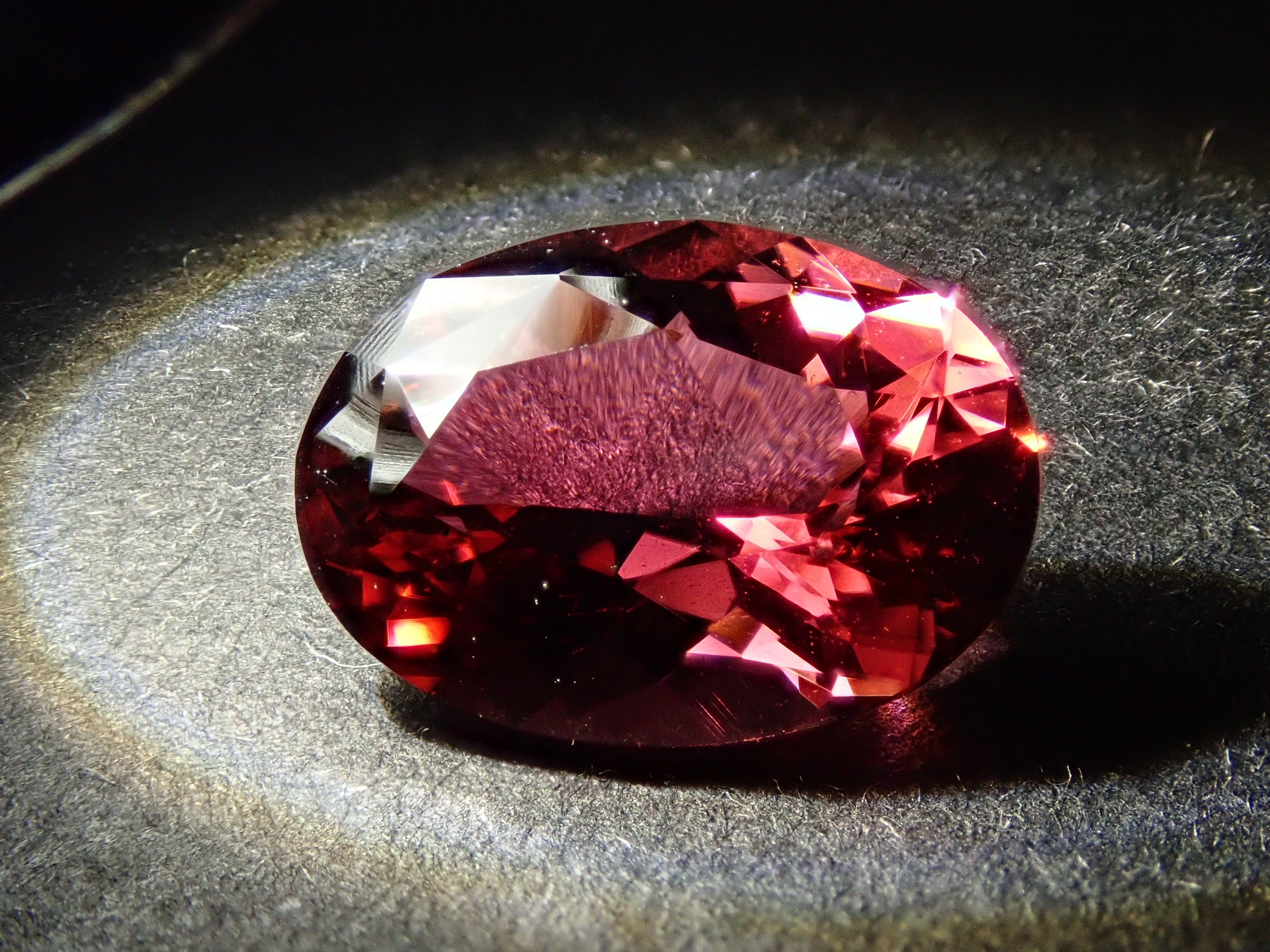 シルバー2本♡ローマピンク ナイジェリア産ピンクトルマリン 1.527ctルース