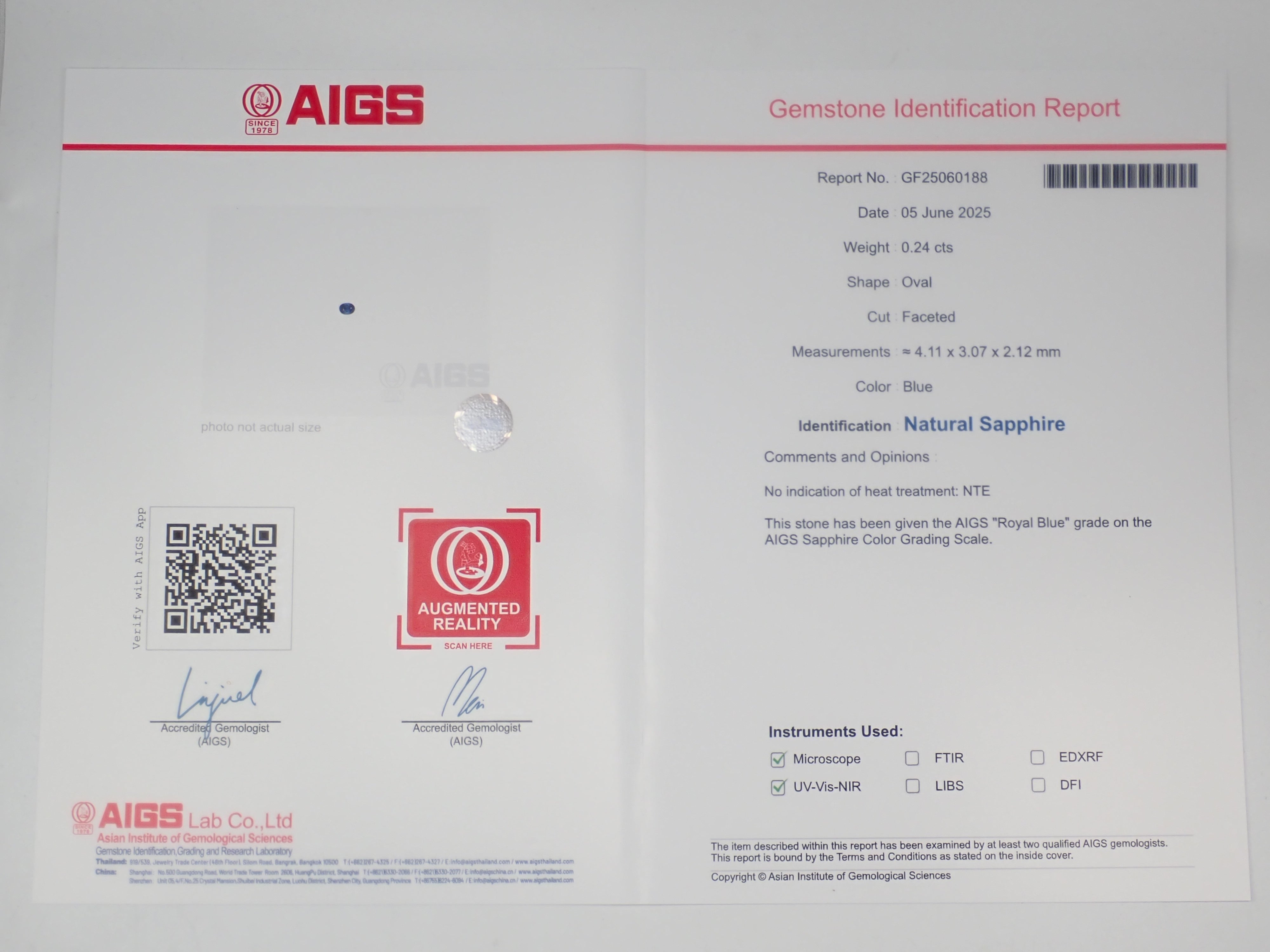 【11/3 22時販売】《限定15石》非加熱ロイヤルブルーサファイア2石（AIGS鑑別書付き）が当たるブルーサファイアガチャ《複数購入割引有》