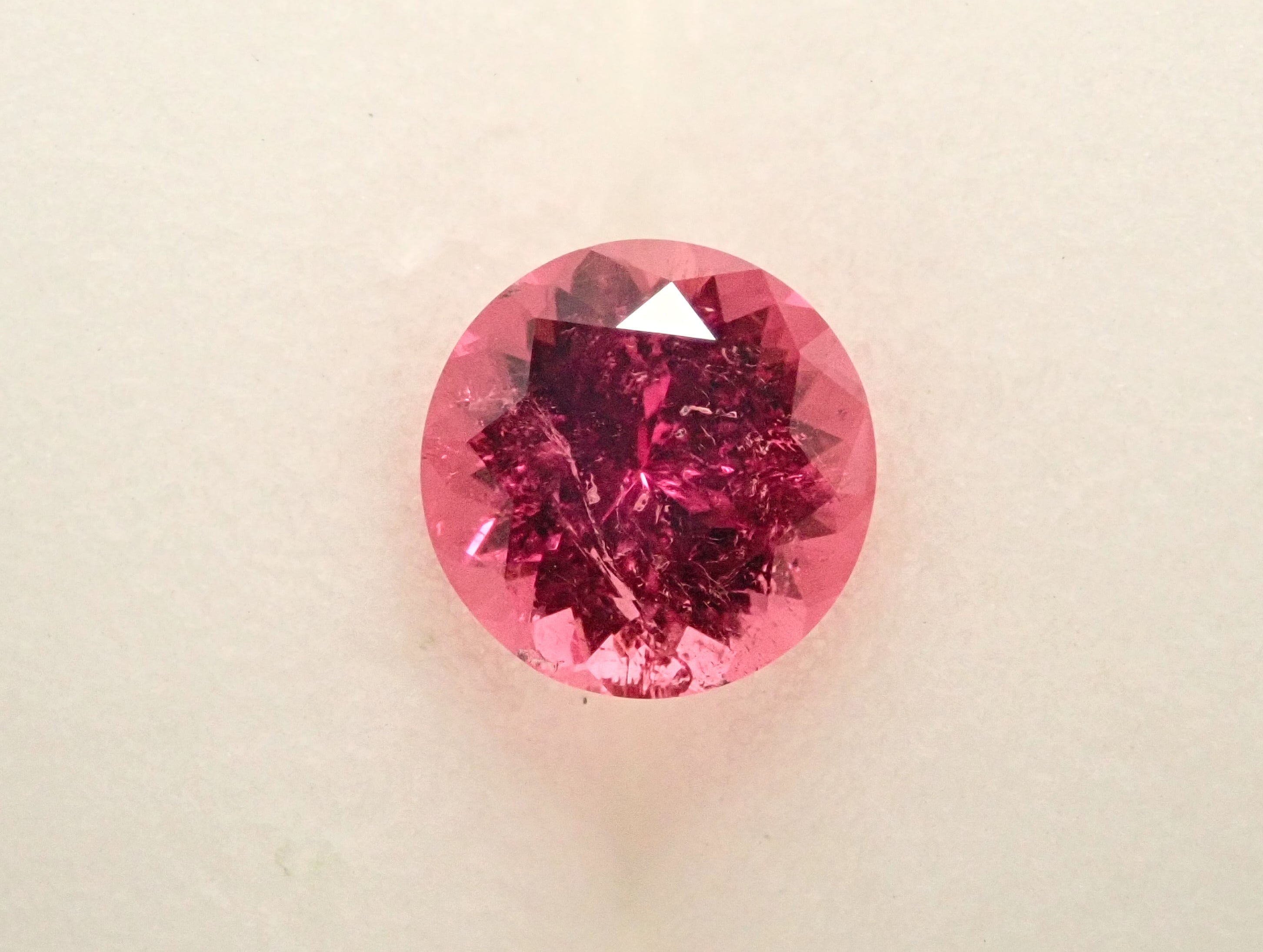 [12557558] Brazilian Rubellite 0.595ct Loose Stone