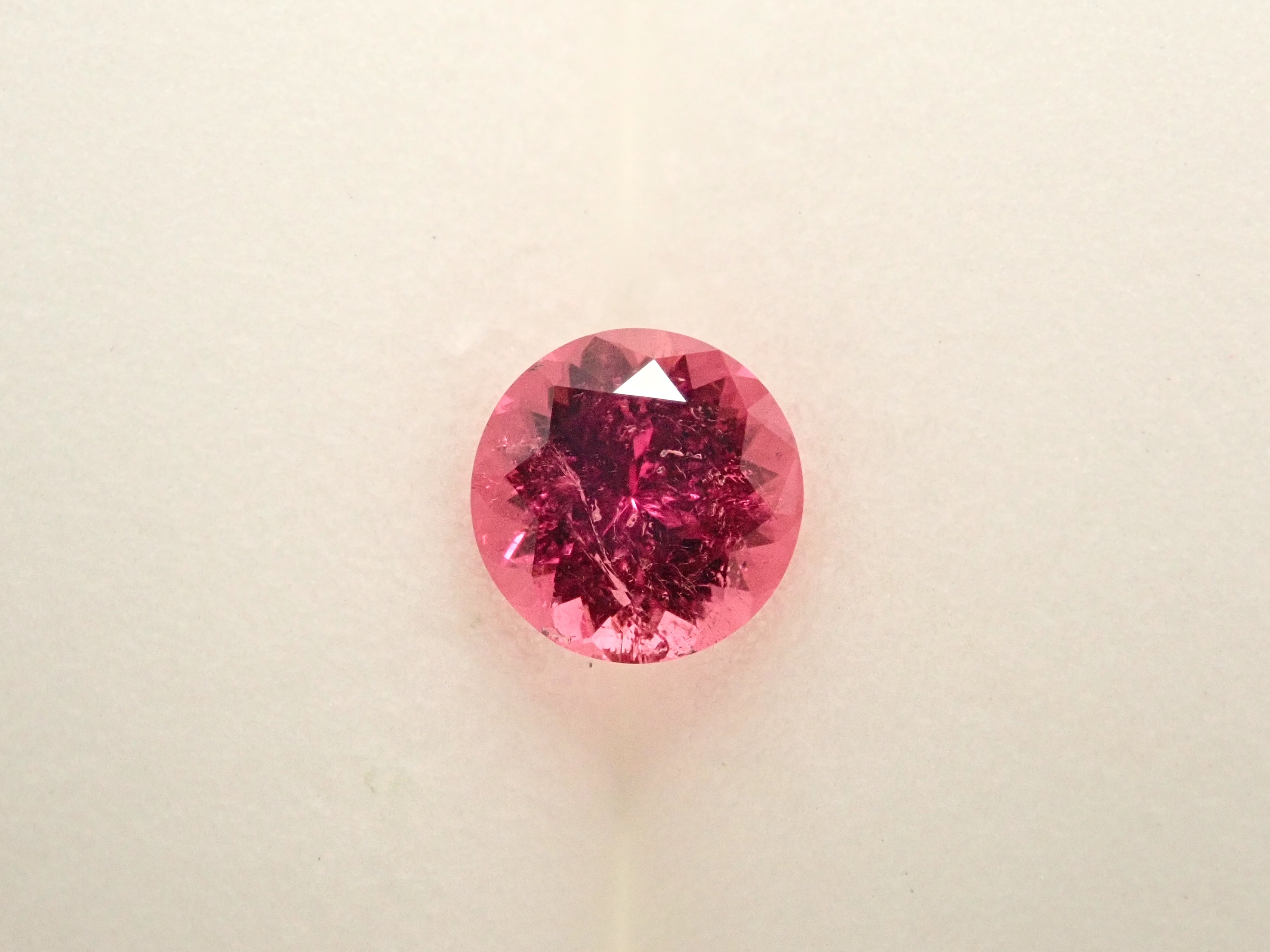 [12557558] Brazilian Rubellite 0.595ct Loose Stone