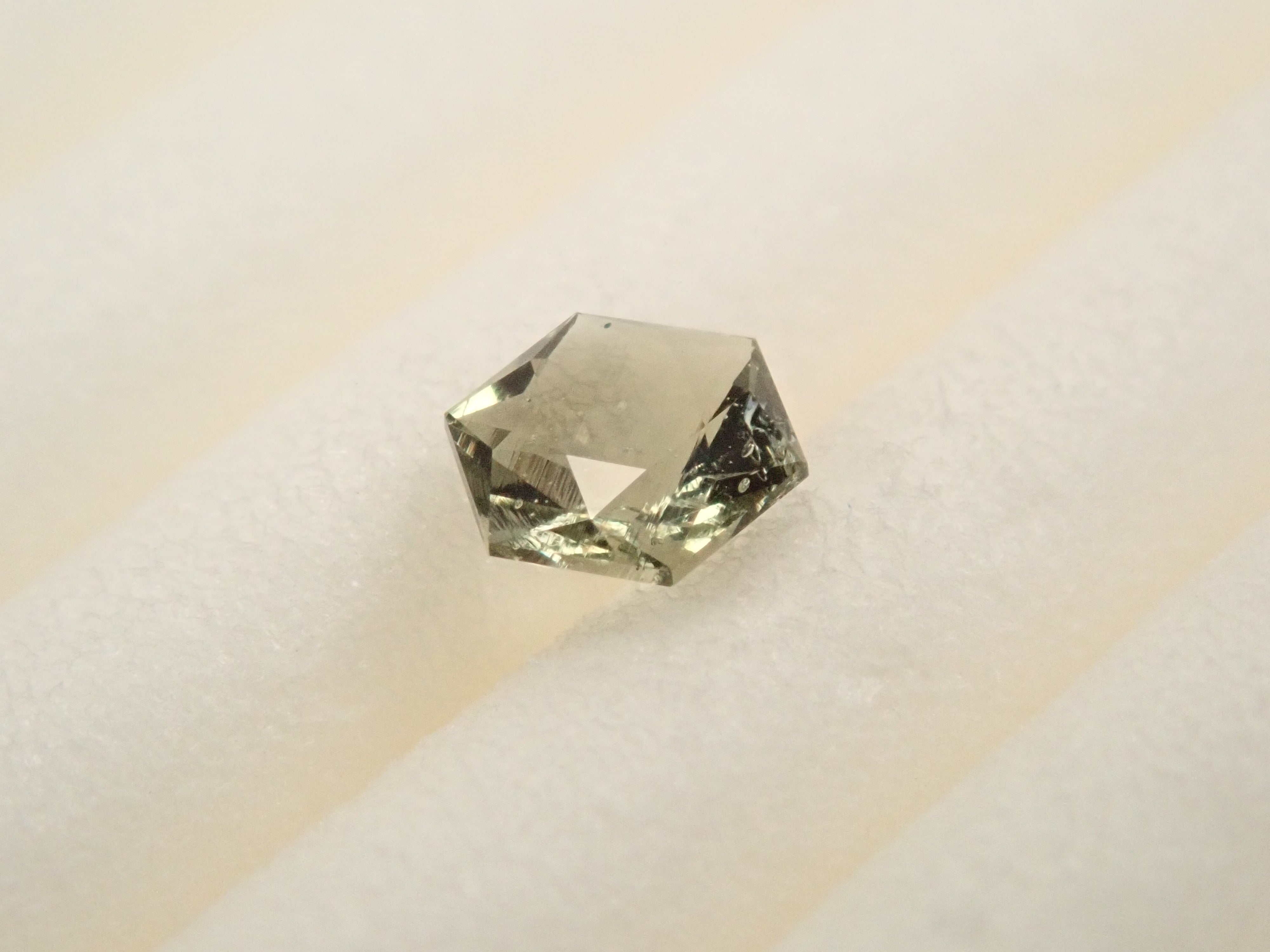 [12557582] 0.095ct Moldavite Loose Stone from the Former Czechoslovakia