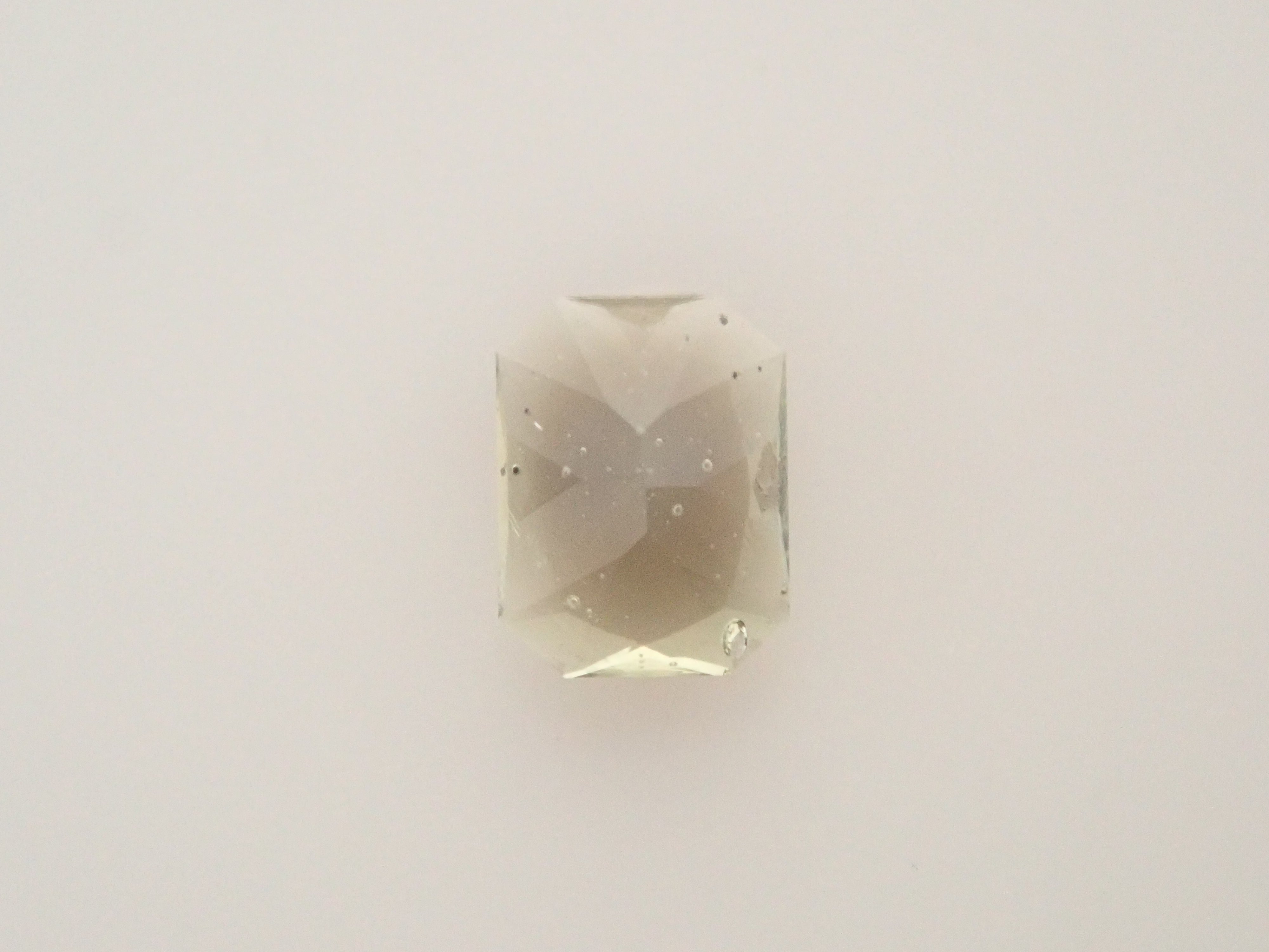 [12558144] Moldavite 0.097ct loose stone from the former Czechoslovakia