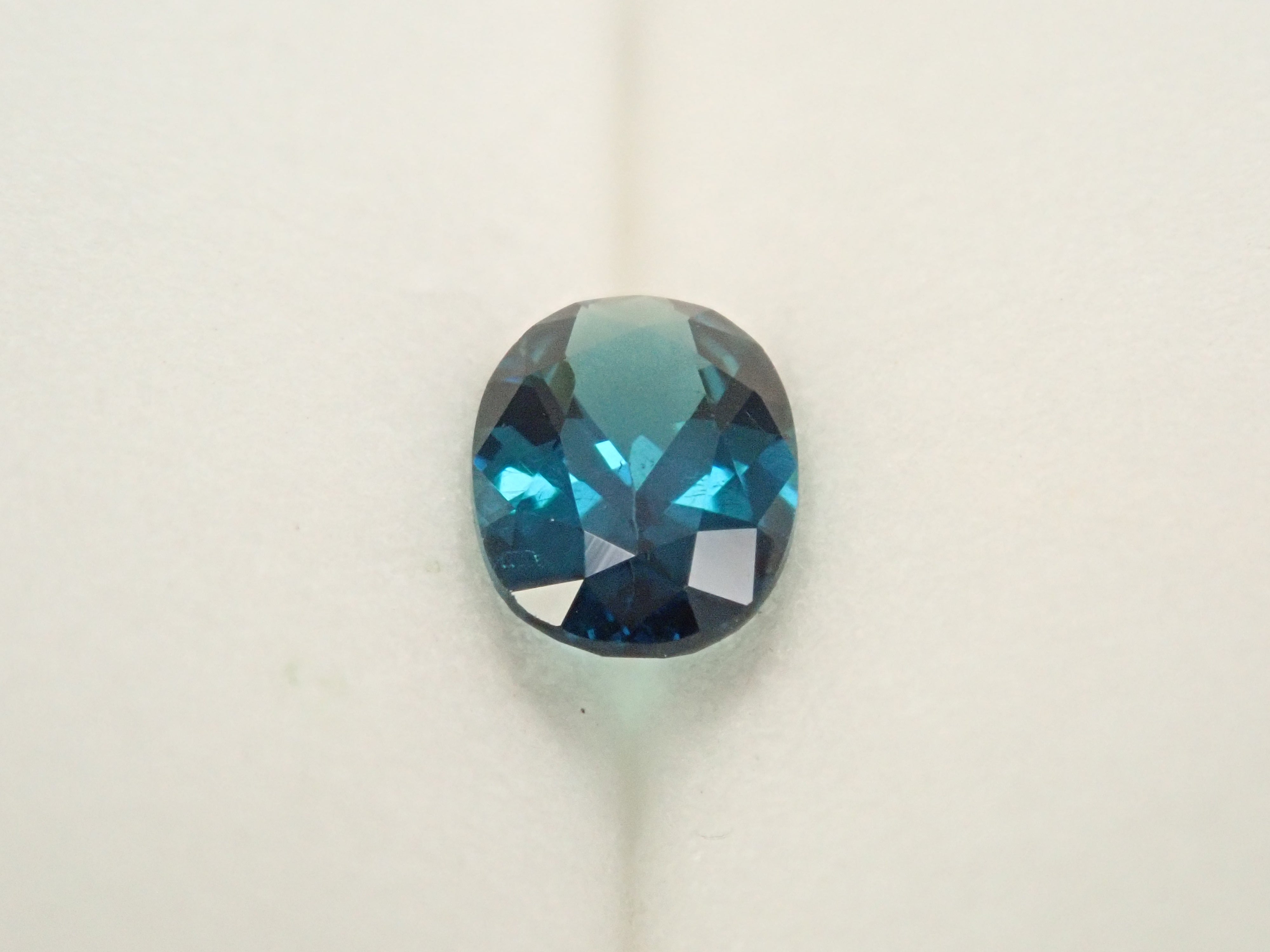 【11/30 22時販売】ブラジル産インディゴライトトルマリン 0.431ctルース 鑑別書
