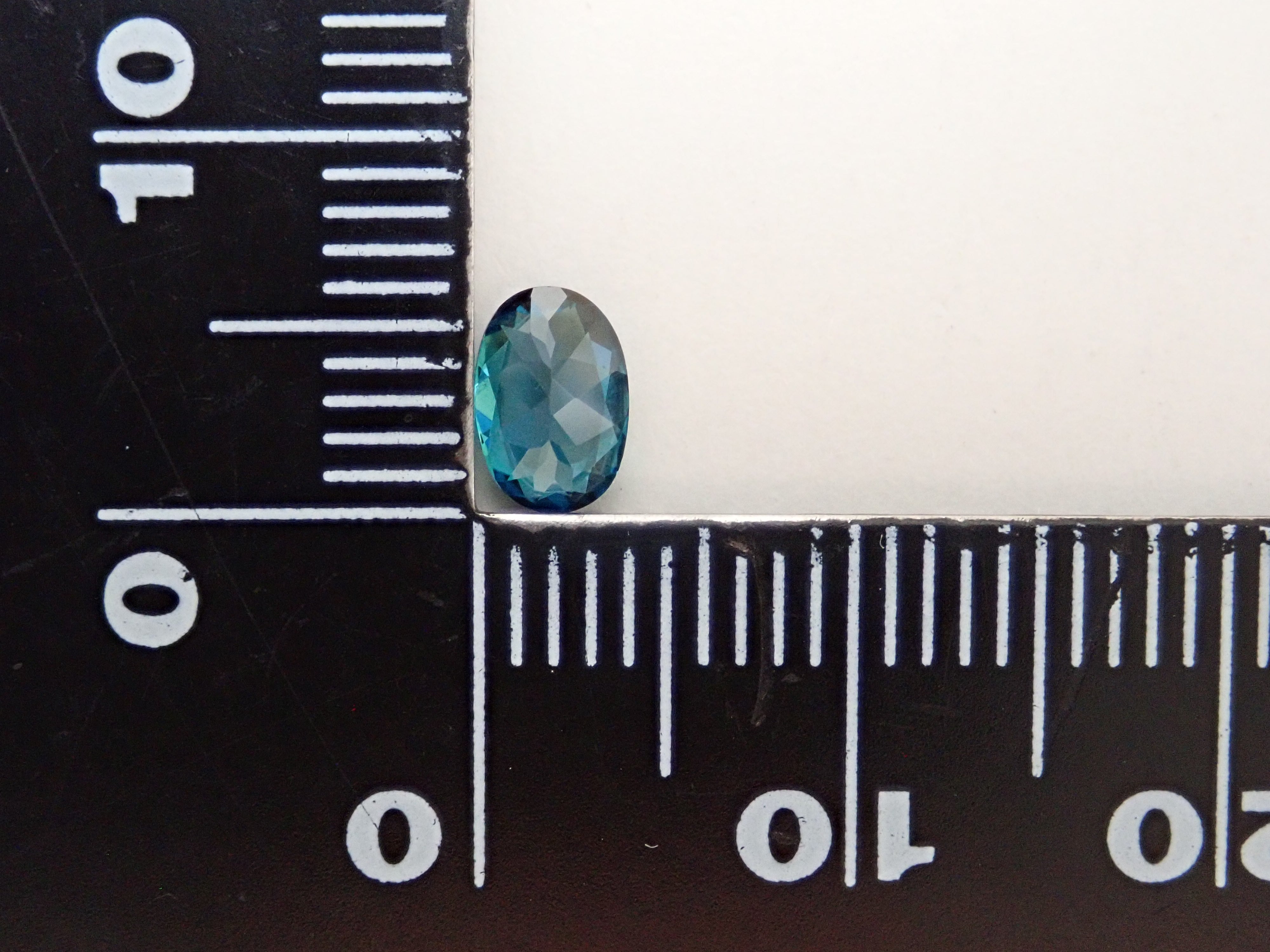 【11/30 22時販売】ブラジル産インディゴライトトルマリン 0.431ctルース 鑑別書