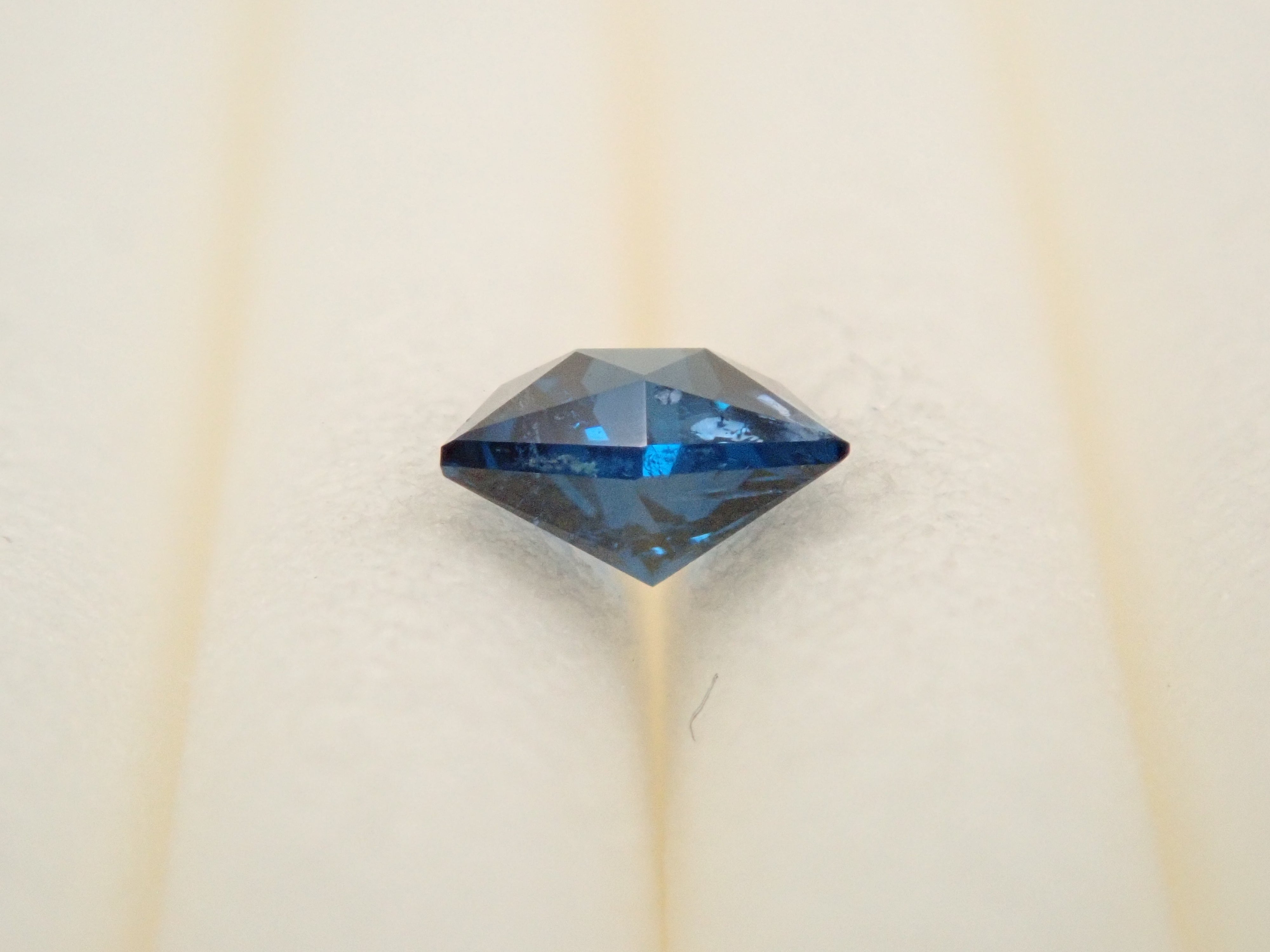 【11/3 22時販売】ナイジェリア産コバルトガーナイト 0.171ctルース 鑑別書