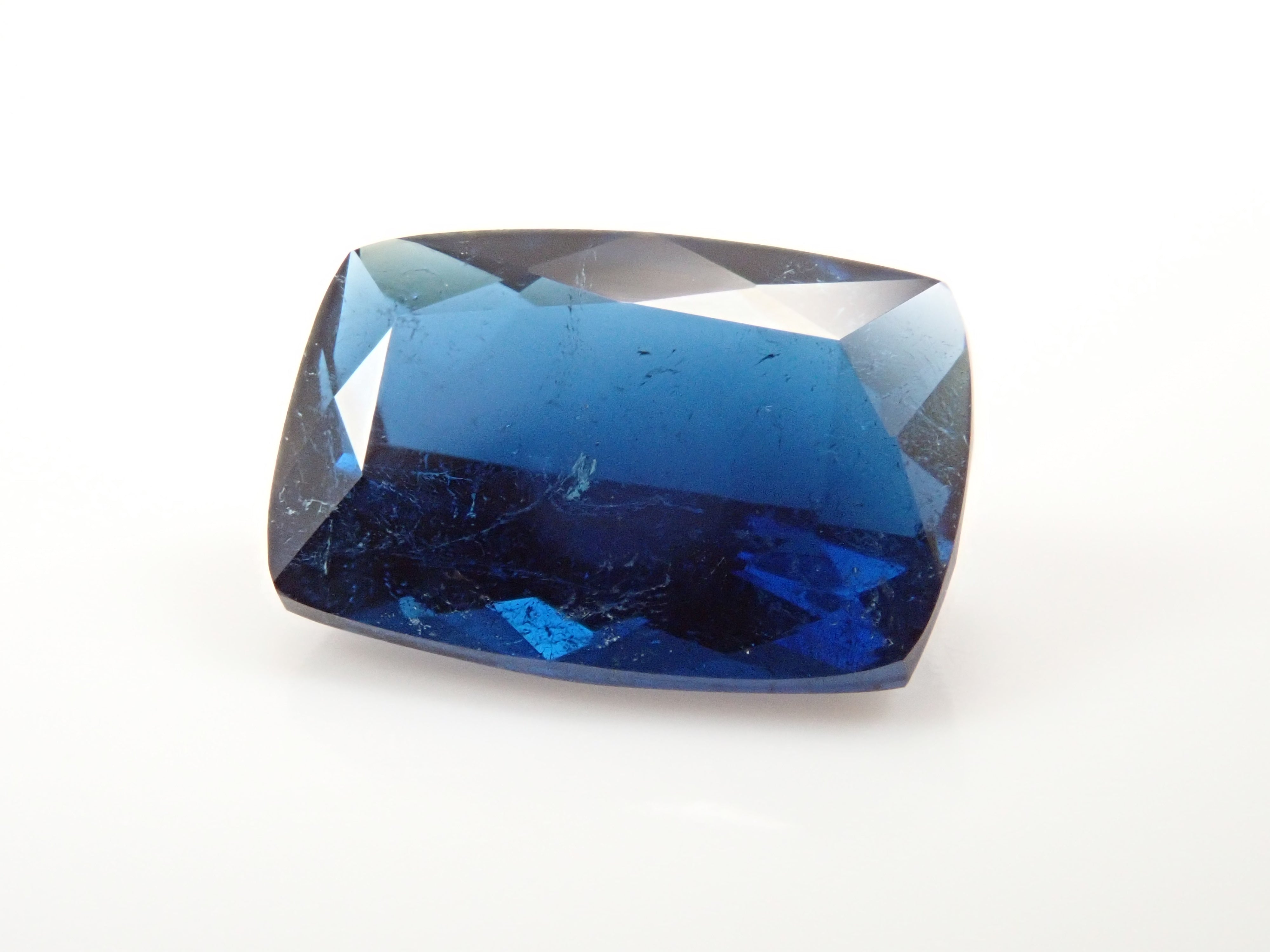 【1/6 22時販売】ブラジル産インディゴライトトルマリン 1.470ctルース 鑑別書