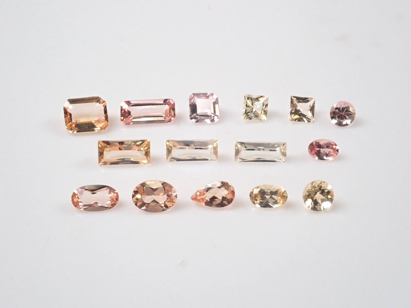 《Limited to 15 stones》November birthstone 1 stone Imperial Topaz from Brazil《Multiple purchase discount available》《For beginners》