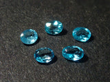 《Limited 5 stones》 Paraiba tourmaline from Brazil (Batalha mine, 2.2 x 1.7mm) 《Multiple purchase discount available》