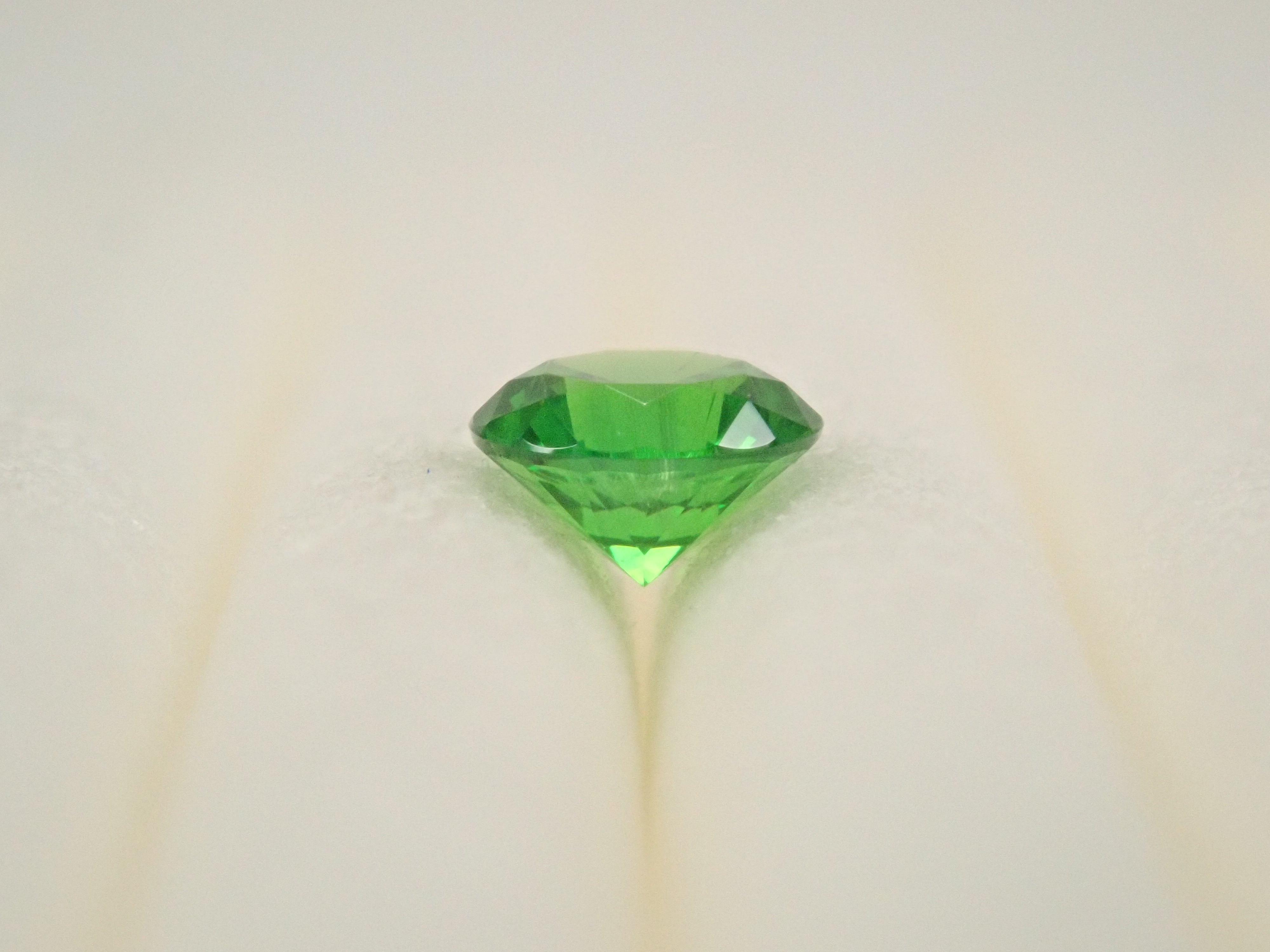 [12560849] Russian Demantoid Garnet (Horsetail) 0.162ct Loose Stone