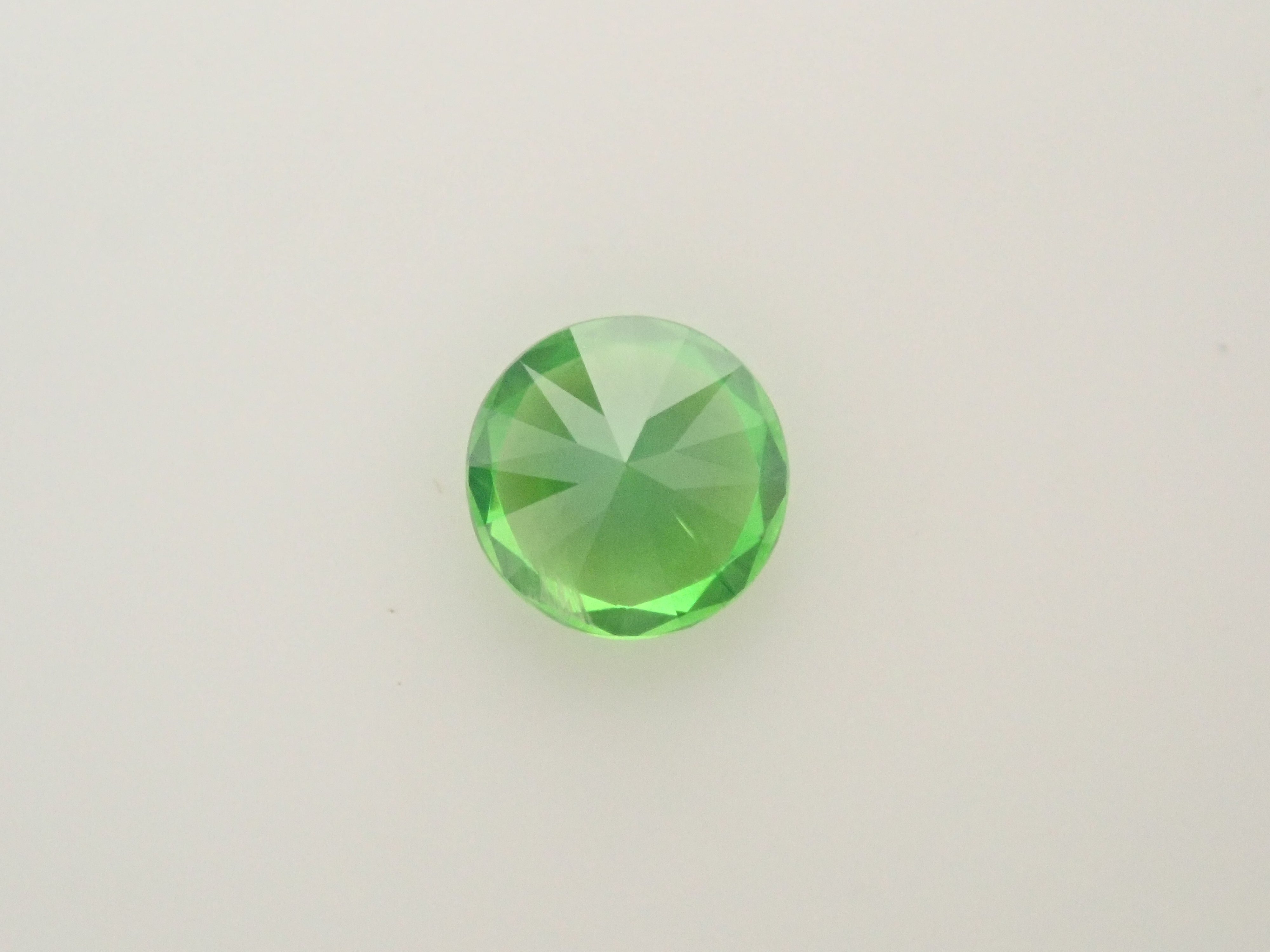[12560849] Russian Demantoid Garnet (Horsetail) 0.162ct Loose Stone