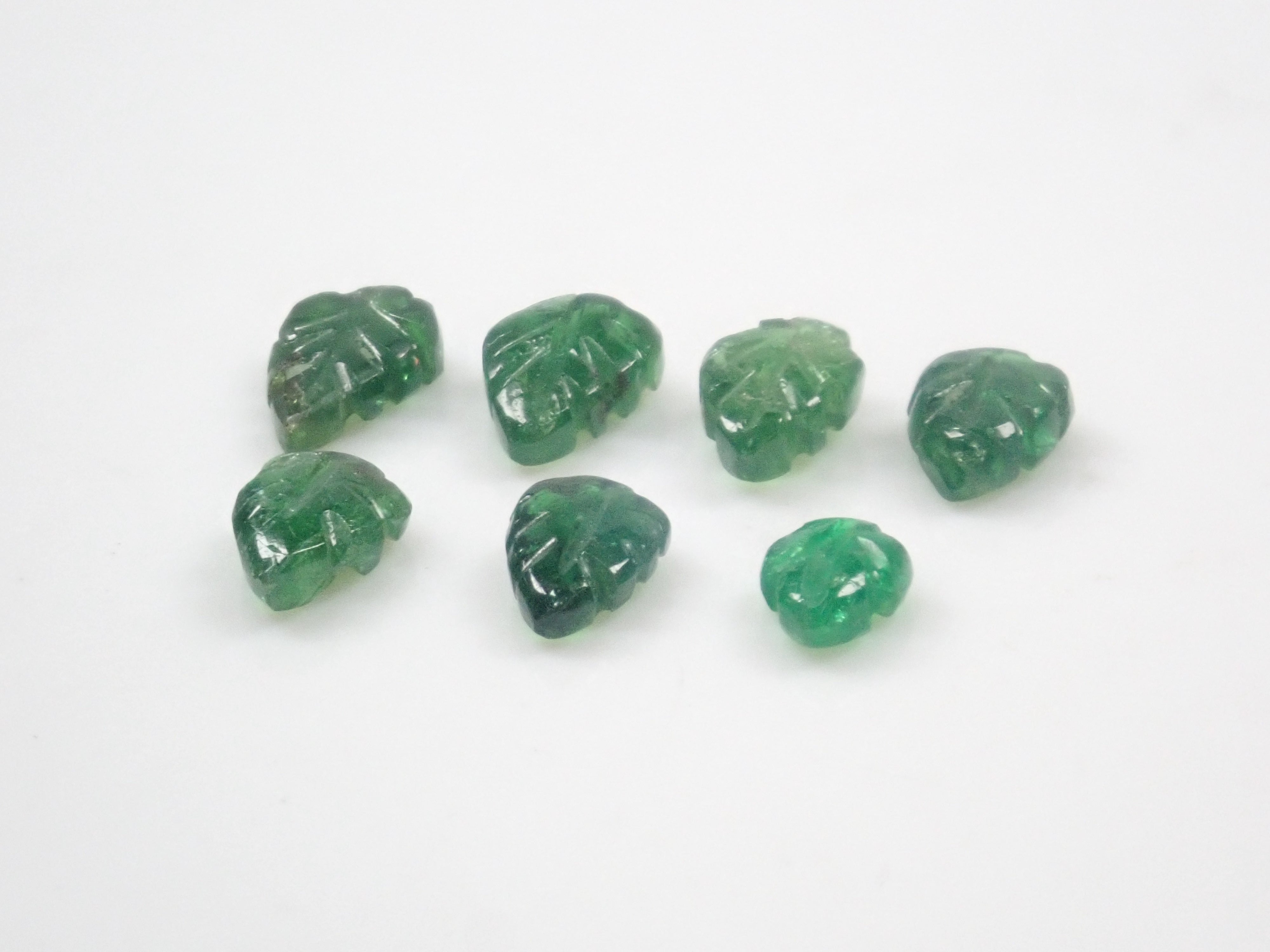 【11/8 22時販売】《限定9石》カービングガチャ（オパール、トルマリン、ツァボライトガーネット） 1石ルース《複数購入割引有》