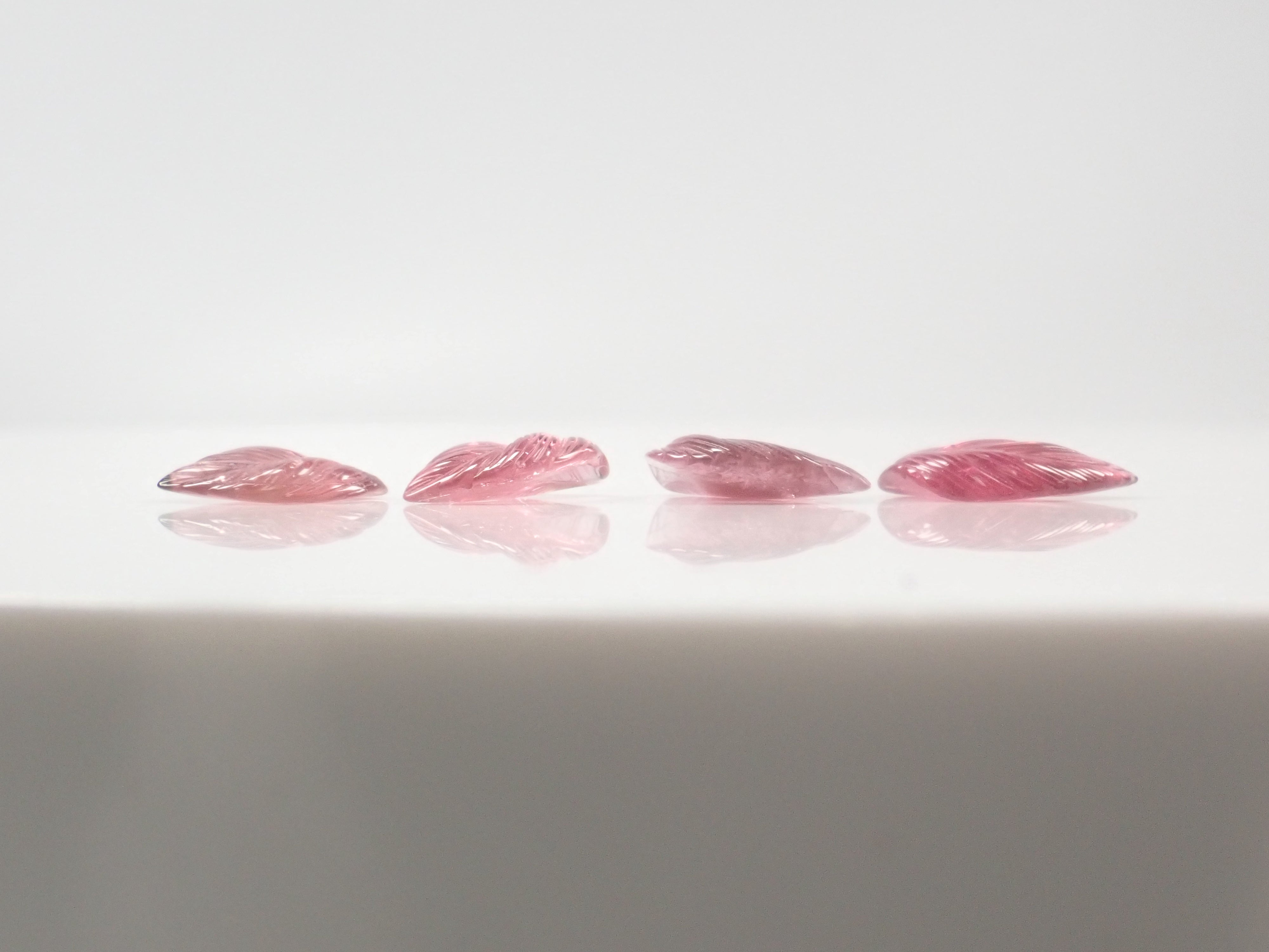 【11/8 22時販売】《限定4石》カービングガチャ（ピンクトルマリン,平均3.4ct） 1石ルース《複数購入割引有》