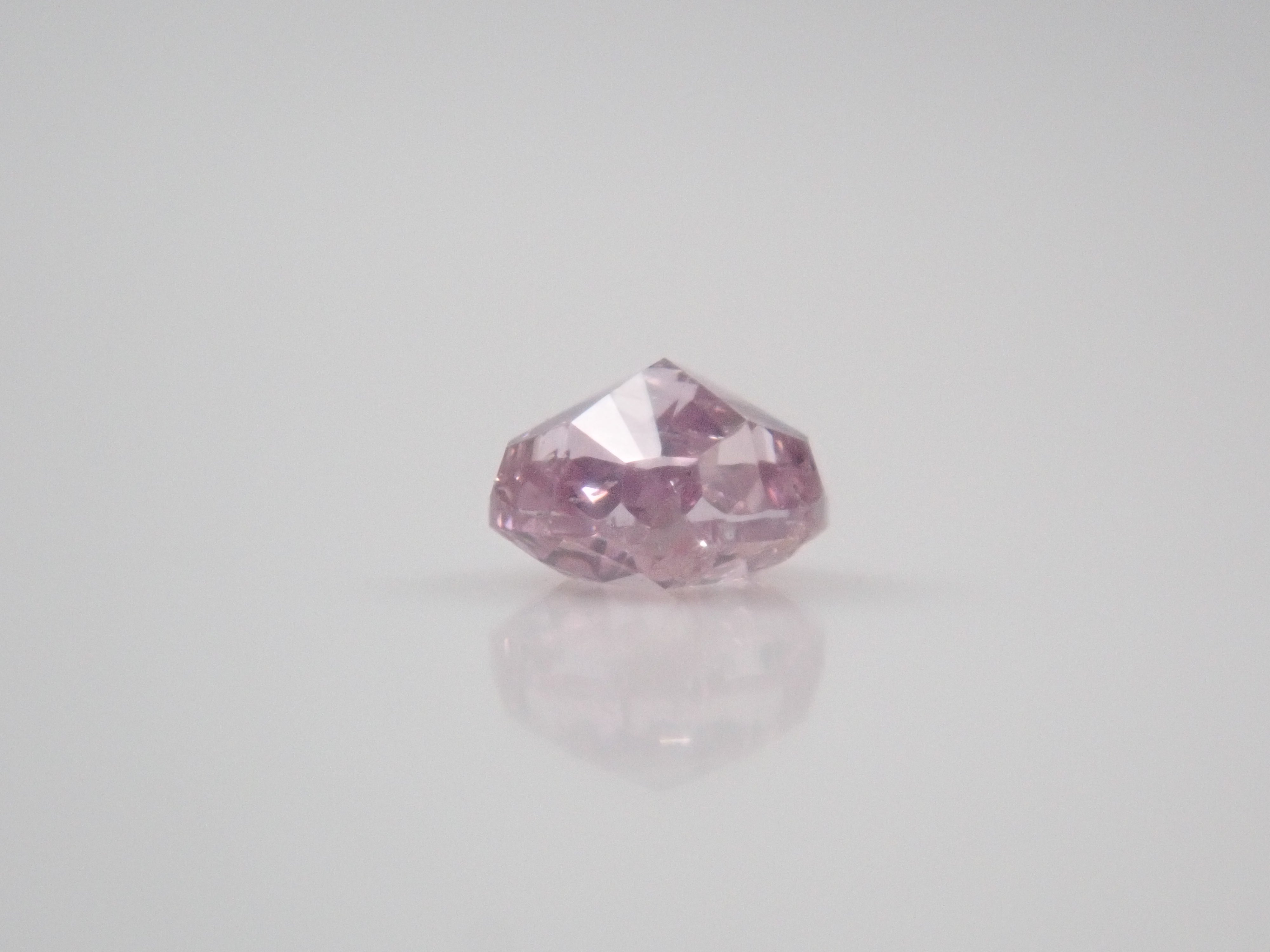 ピンクダイヤガチャ💎（FANCY LIGHT PURPLISH PINK/0.05ct/SI-2 中宝ソ