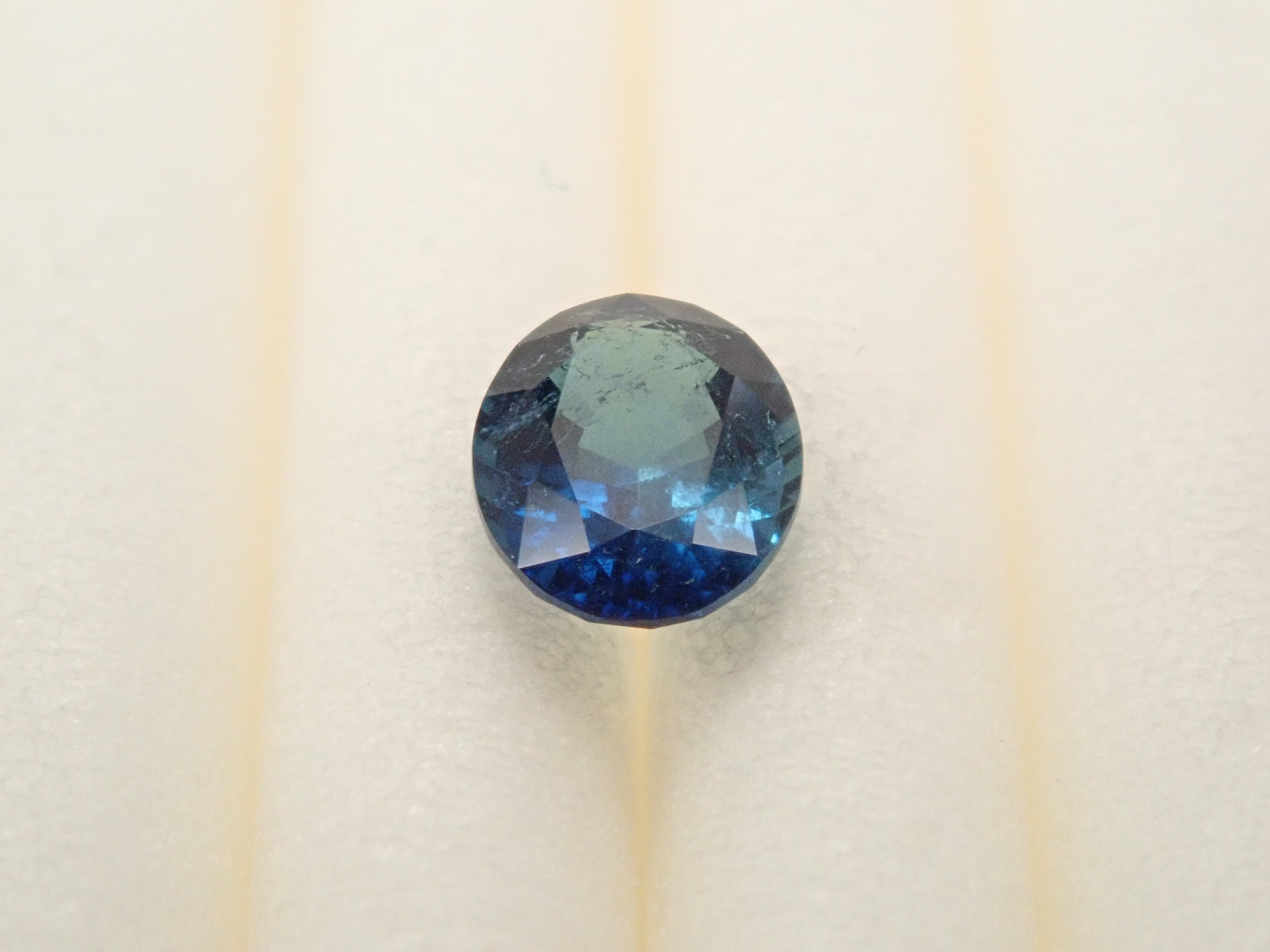 ブラジル産インディゴライトトルマリン 0.210ctルース 鑑別書