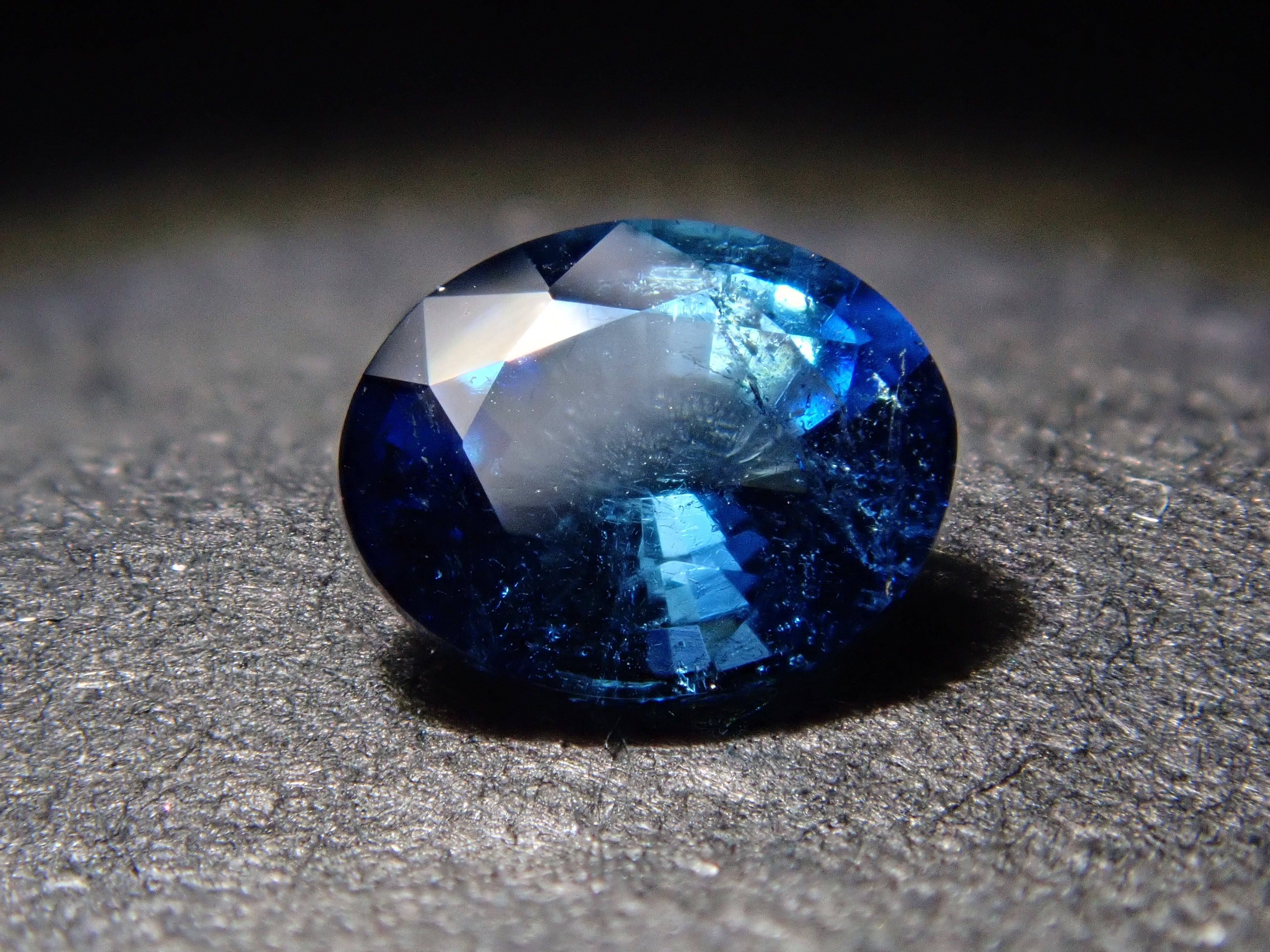 ブラジル産インディゴライトトルマリン 0.210ctルース 鑑別書