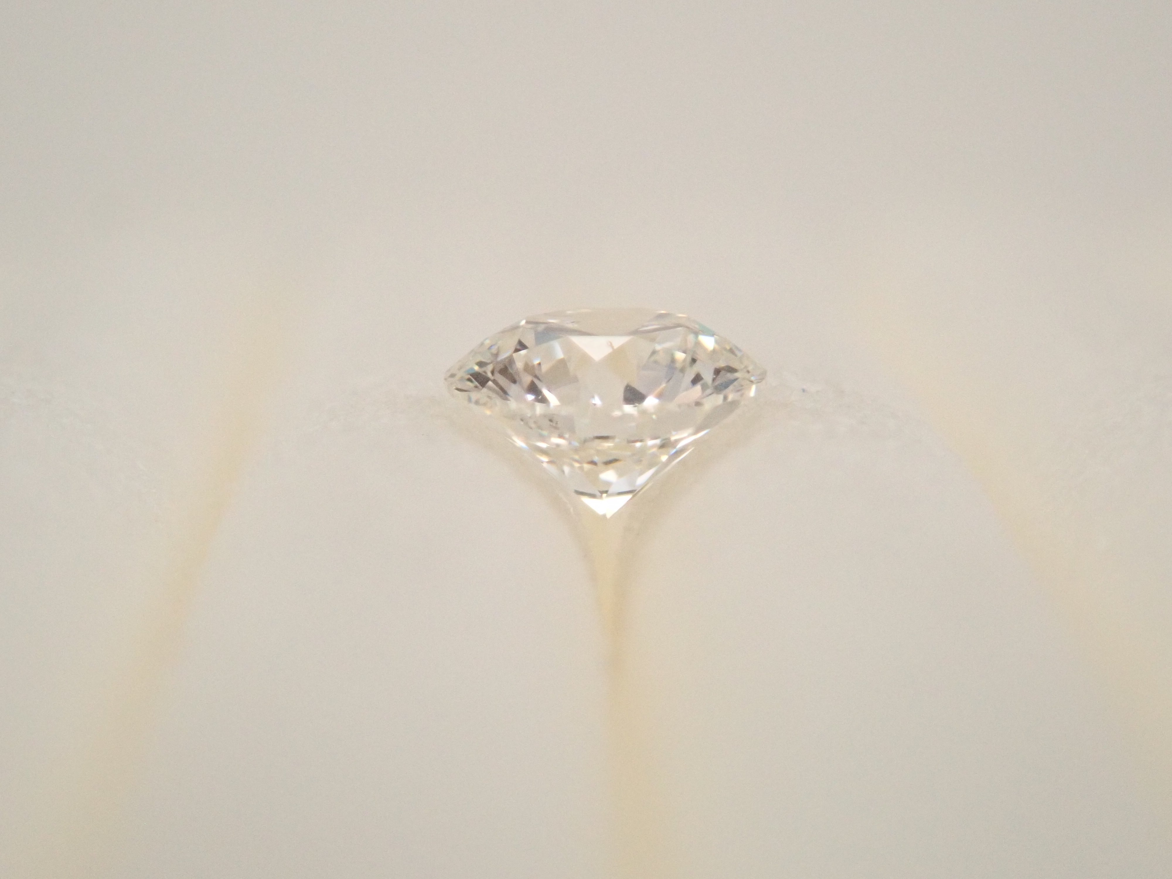 ダイヤモンド 3.2mm/0.132ctルース(G, VS-2, EXCELLENT)