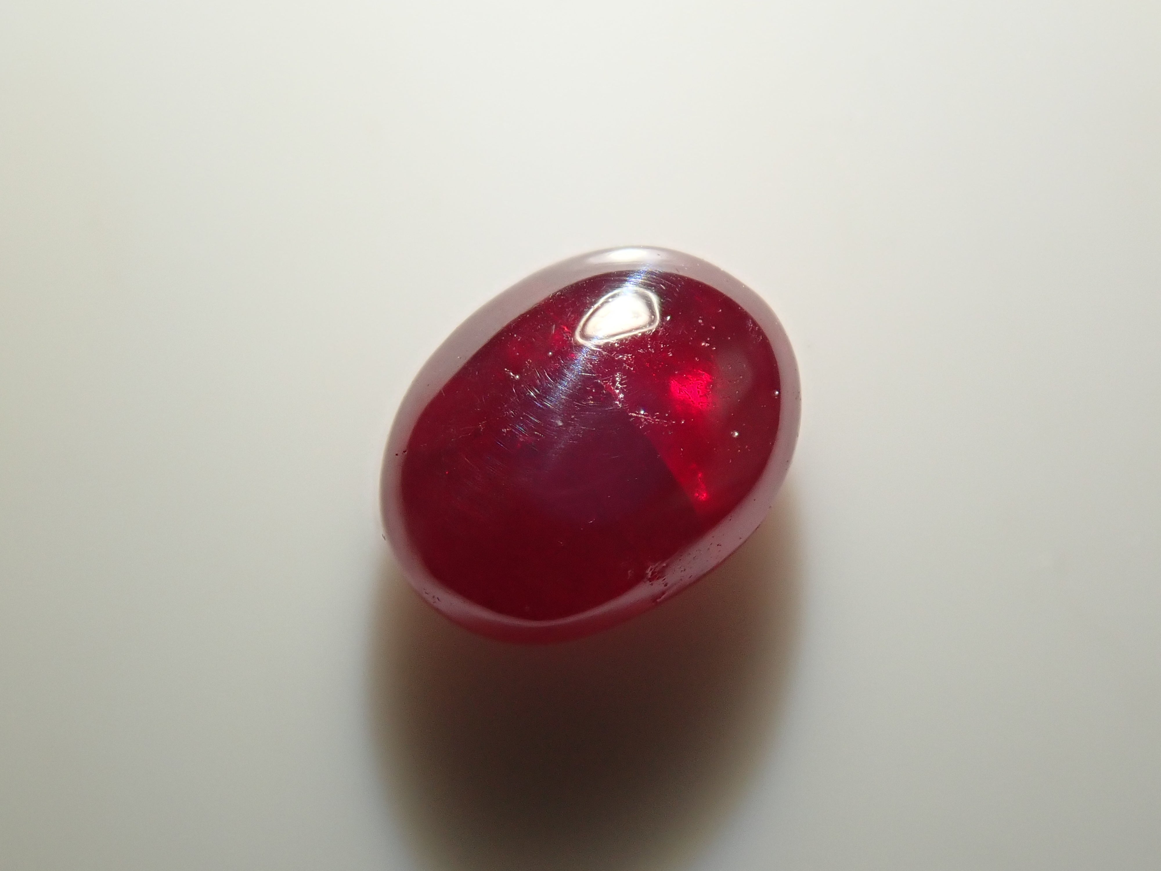 中国産シンシャ（辰砂・シナバー） 1.086ctルース 鑑別書