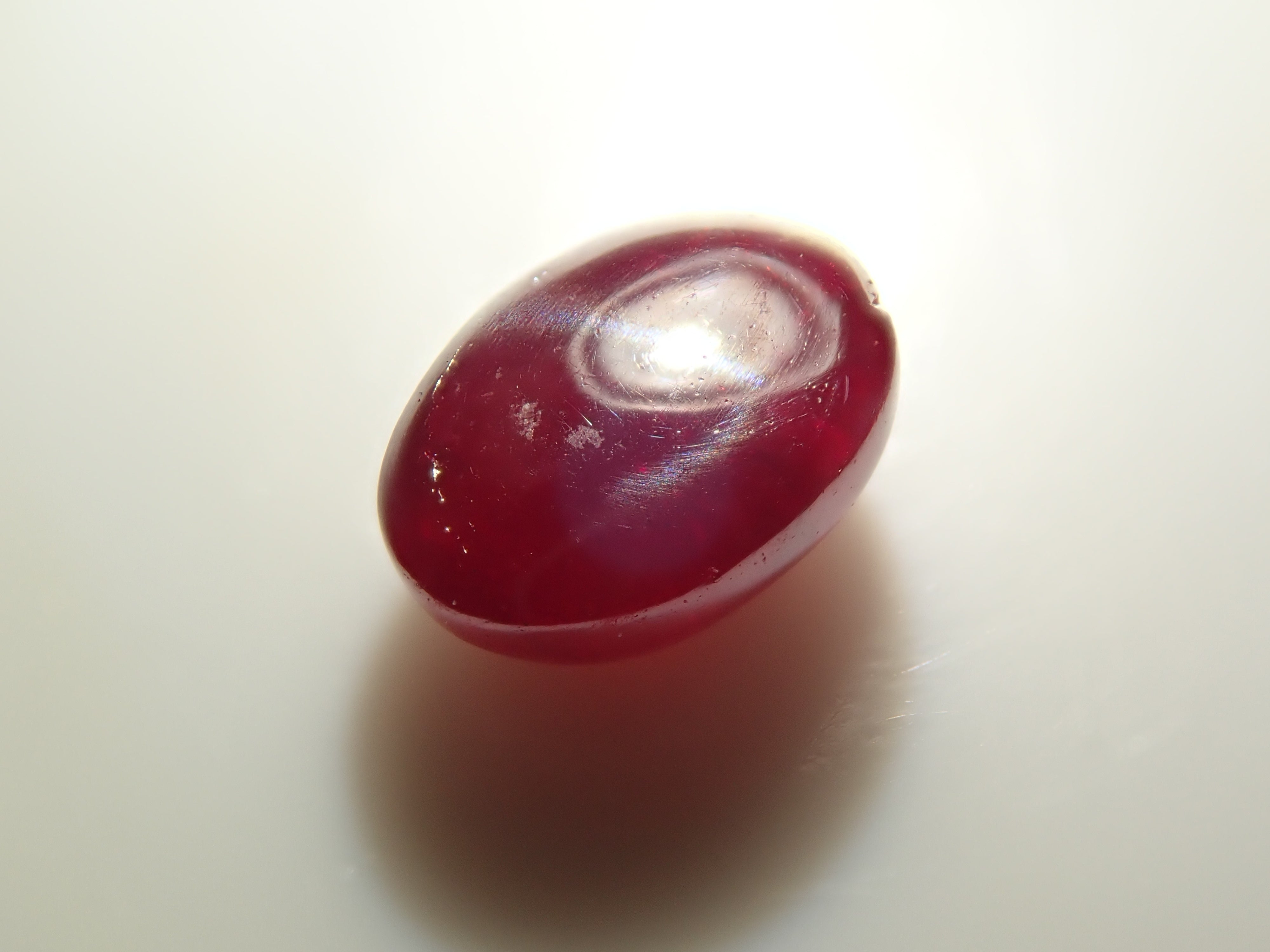 中国産シンシャ（辰砂・シナバー） 1.086ctルース 鑑別書