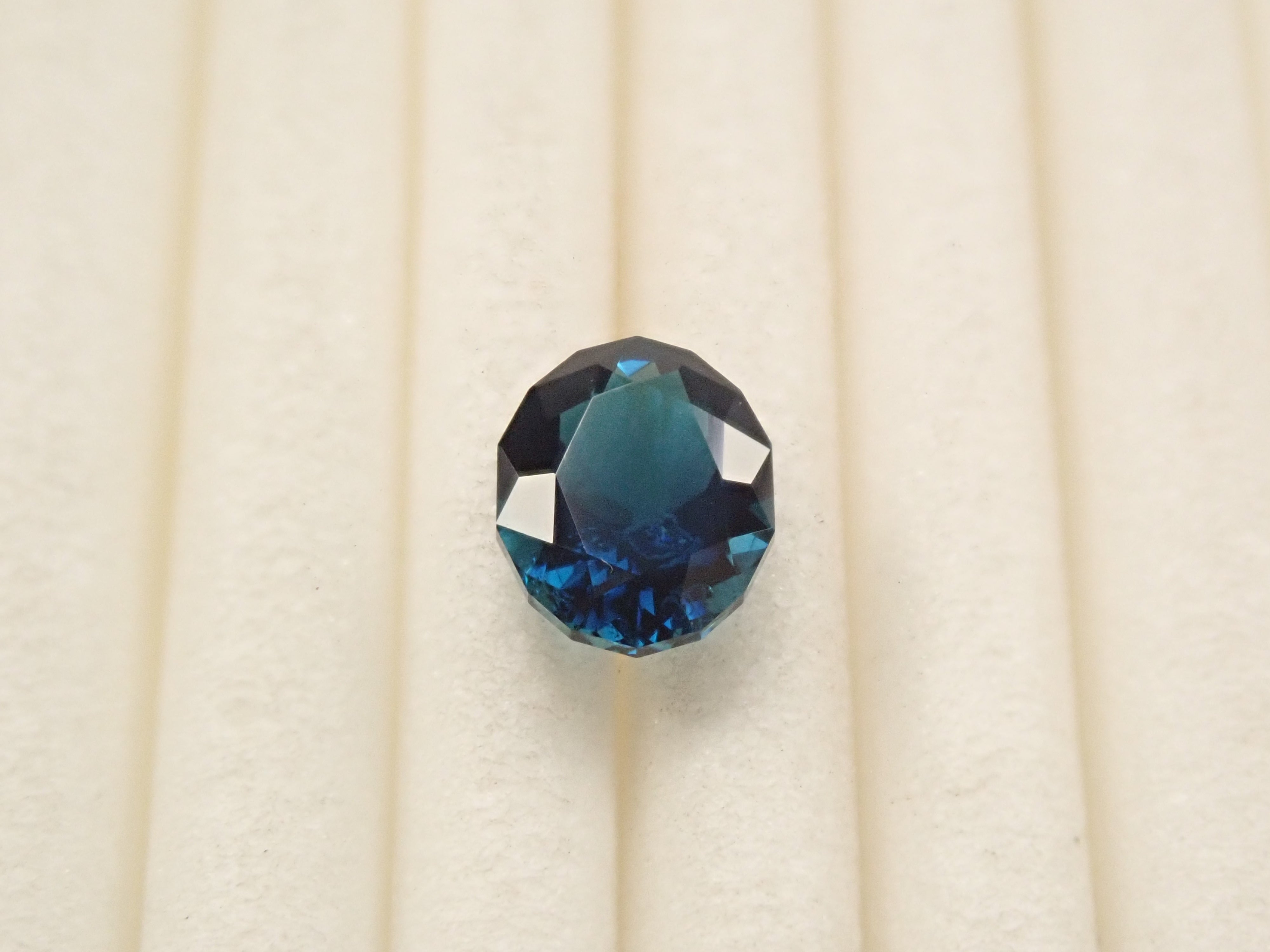 ブラジル産インディゴライトトルマリン 0.724ctルース 鑑別書