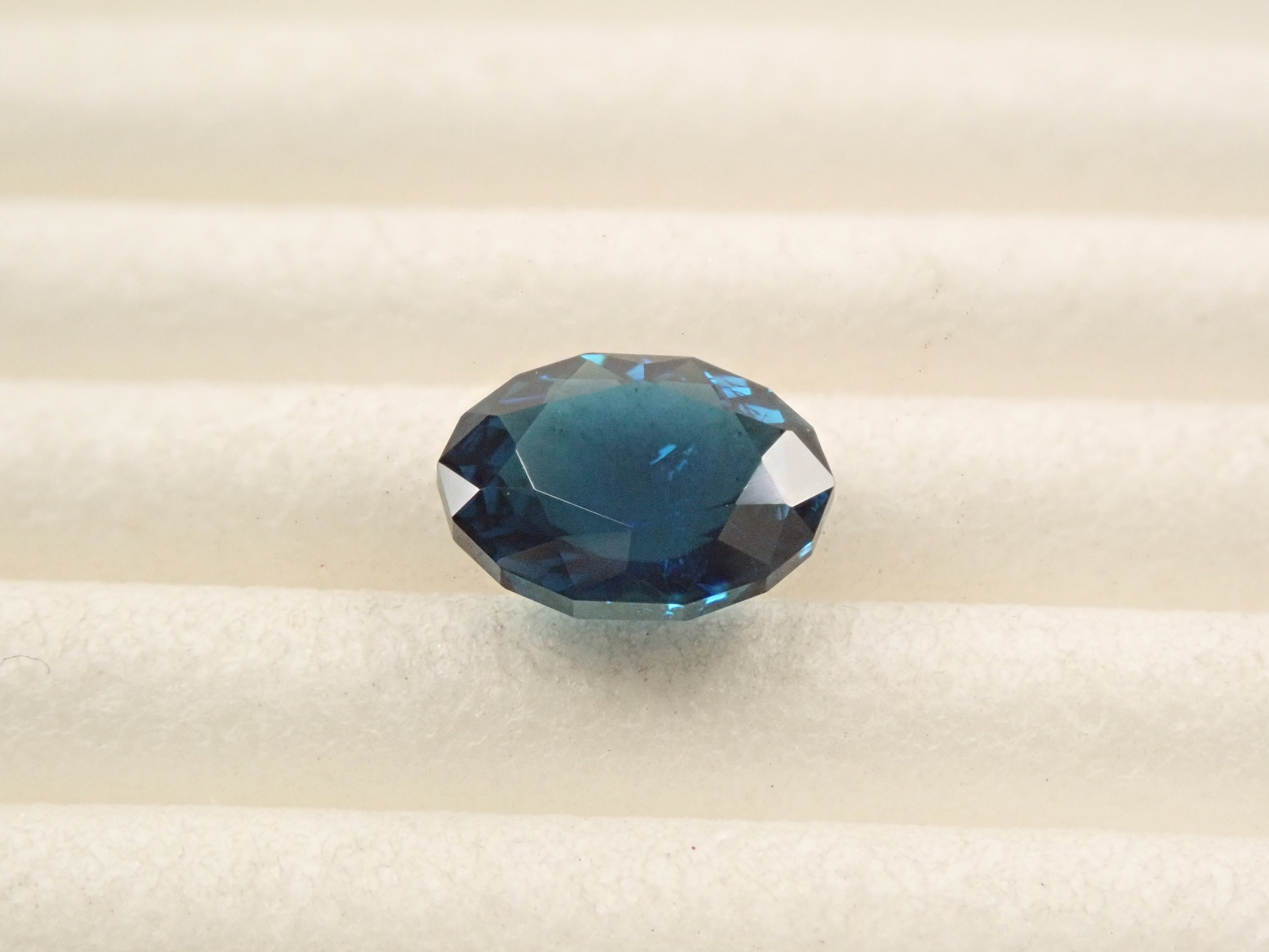 ブラジル産インディゴライトトルマリン 0.724ctルース 鑑別書