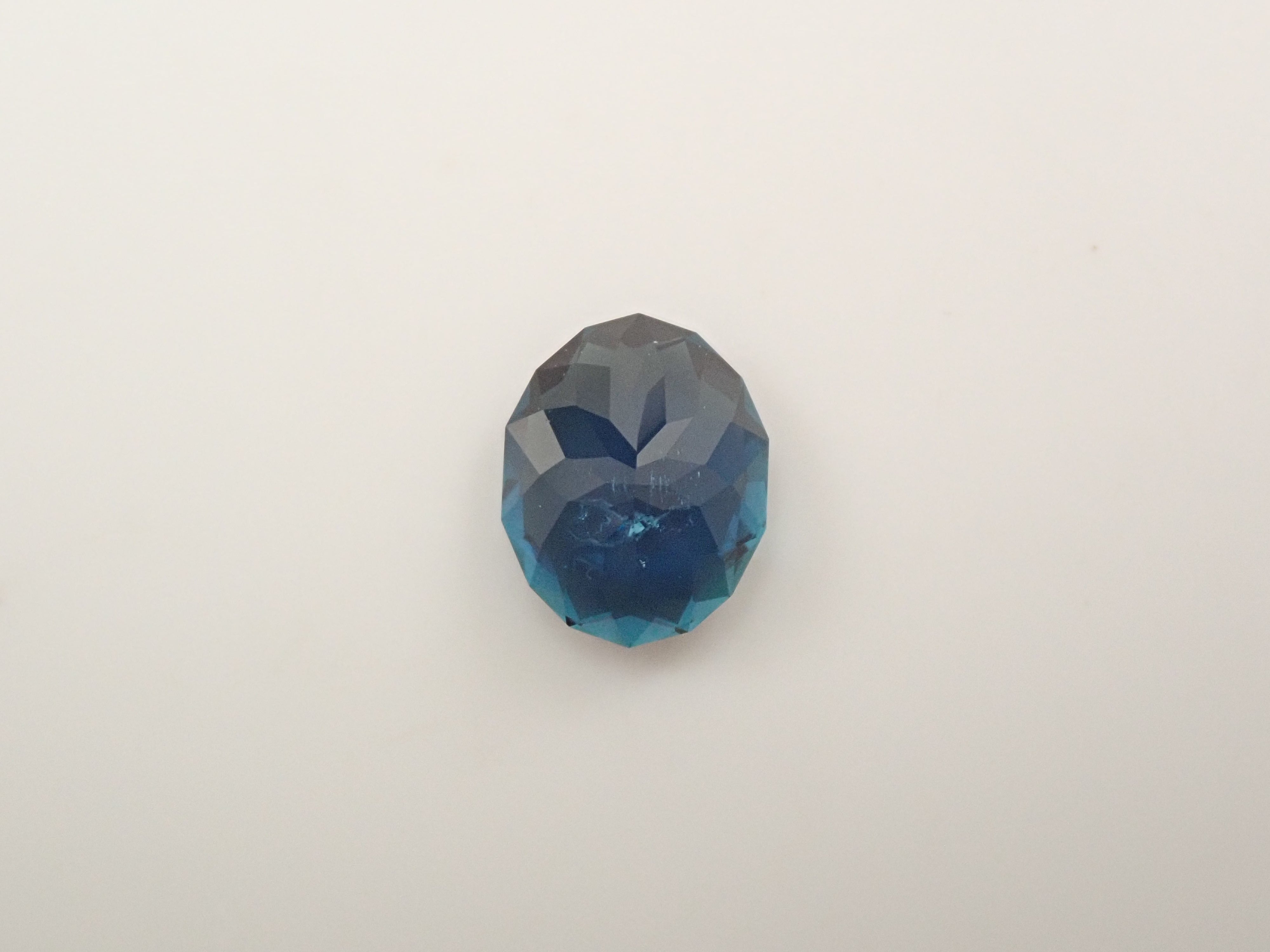 ブラジル産インディゴライトトルマリン 0.724ctルース 鑑別書