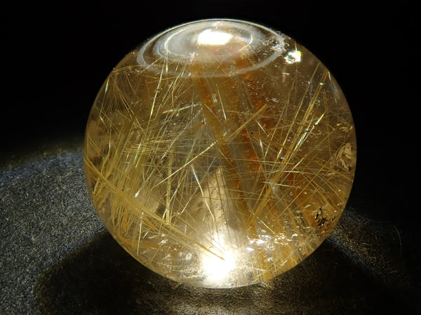 ルチレイテッドスモーキー・クォーツ最高品質透明度は銀河のよう‼️9/1迄大SALE スモーキールチルクォーツ 大型ポリッシュ/Rutilated Quartz