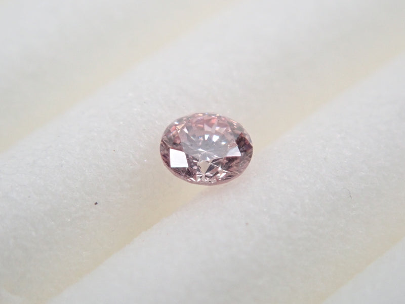 ピンクダイヤモンド 0.043ctルース(FANCY LIGHT PURPLISH PINK, SI2)