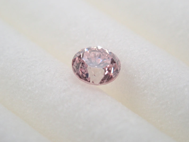 ピンクダイヤモンド 0.071ctルース(FANCY LIGHT PURPLE PINK, SI2)