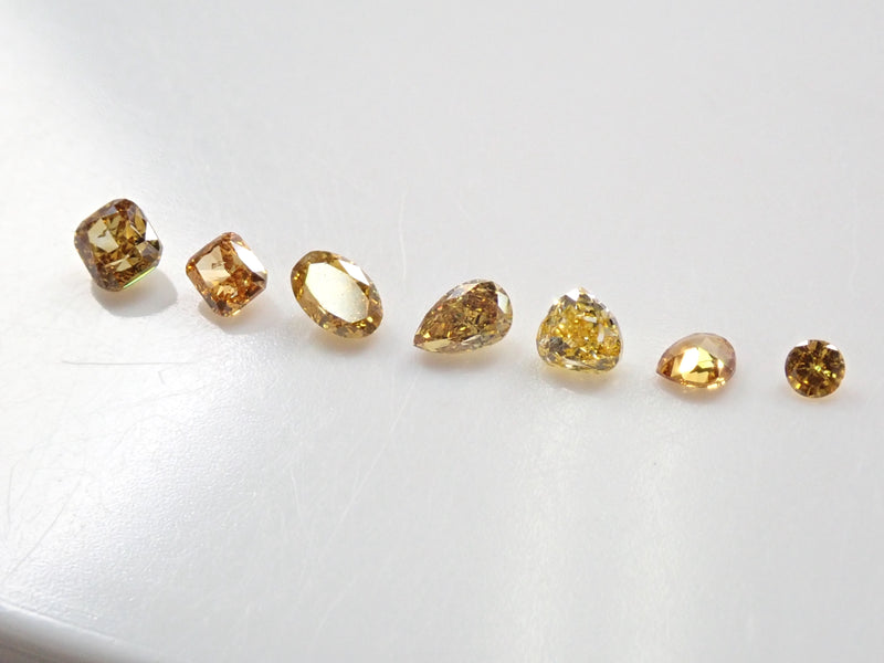 [Limited 7 stones] Gem gacha 💎 1 loose diamond in fancy color (maximum 0.20ct size)
