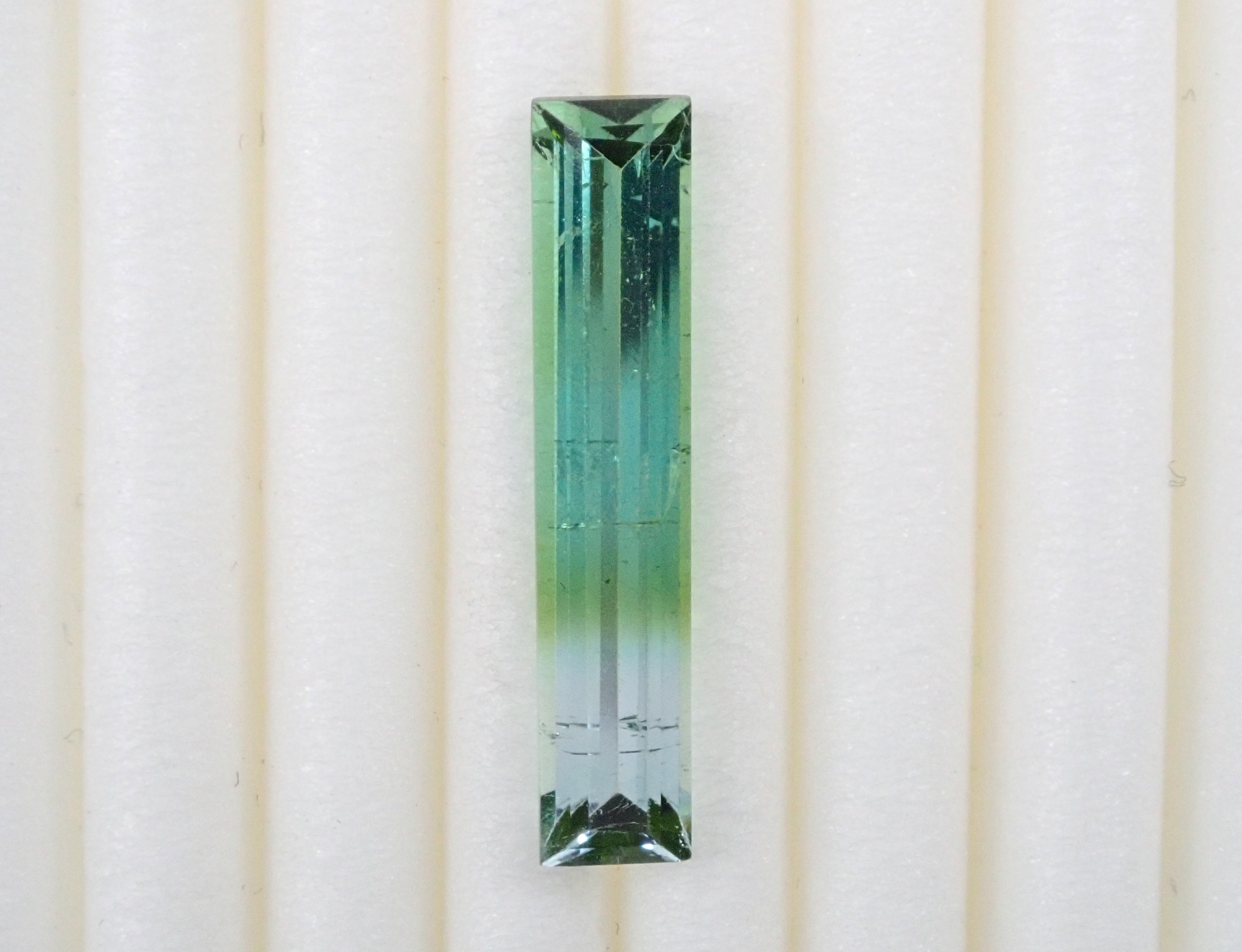 Brazilian bicolor tourmaline 2.020ct loose stone