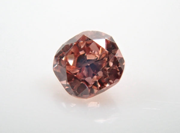 Pink diamond 0.040ct loose (FANCY DEEP ORANGY PINK, SI-2)