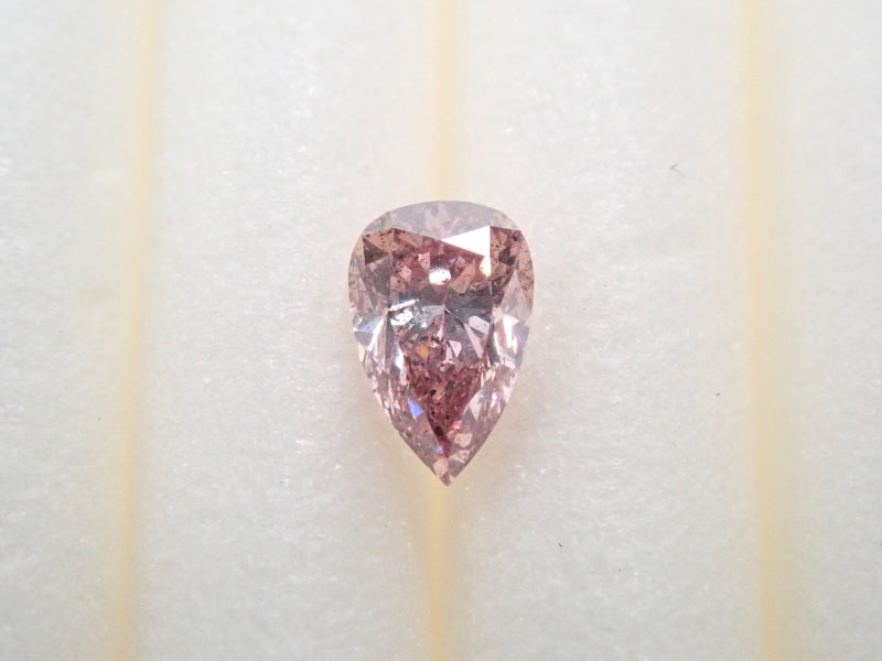 粉紅鑽石 0.105 克拉裸鑽（深彩粉紅，I-1）