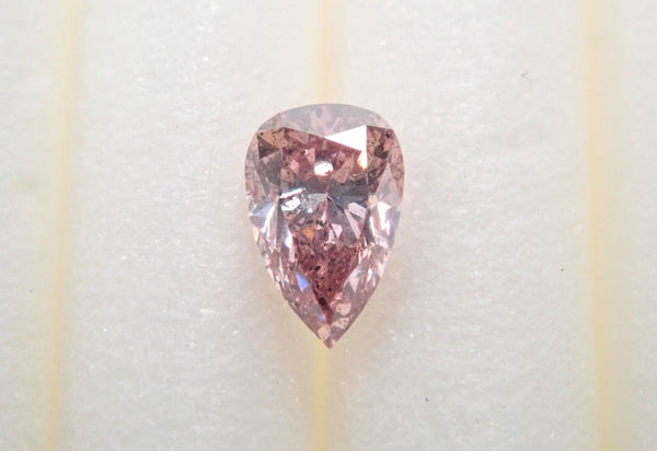 粉紅鑽石 0.105 克拉裸鑽（深彩粉紅，I-1）