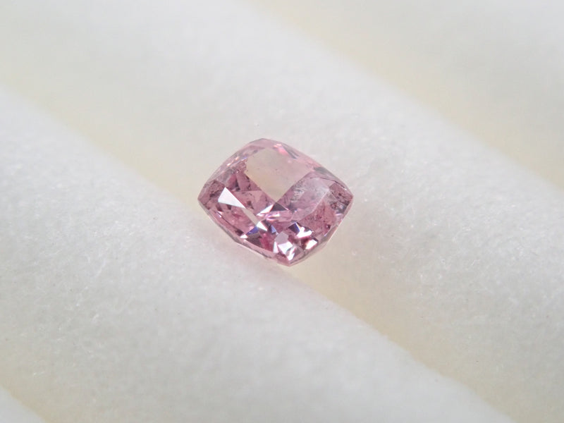 【32501564掲載】ピンクダイヤモンド 0.047ctルース(FANCY INTENSE PURPLISH PINK, I-1)