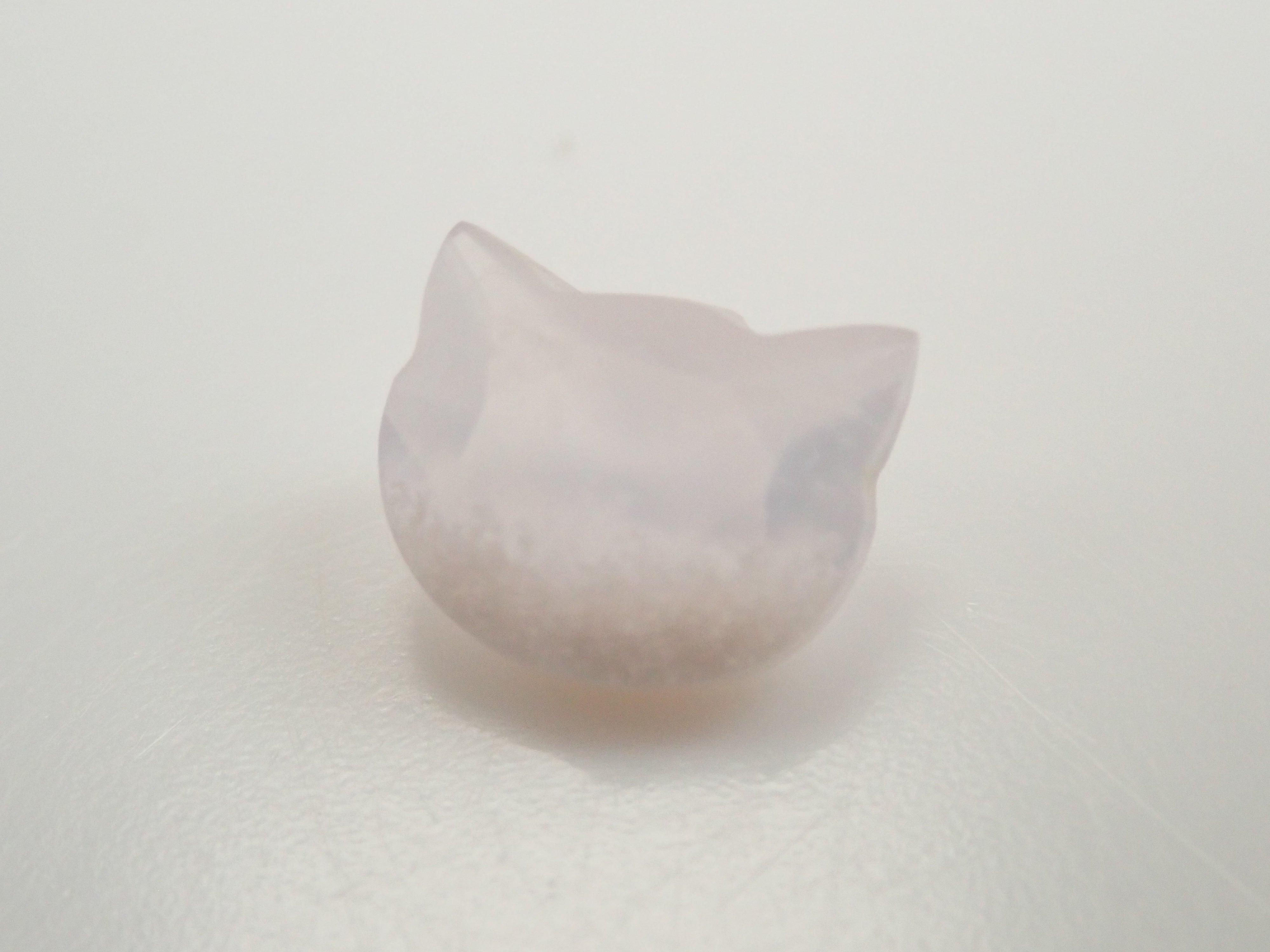 【11/14 22時販売】【猫カット】ブラジル産ホワイトカルセドニー 0.707ctルース