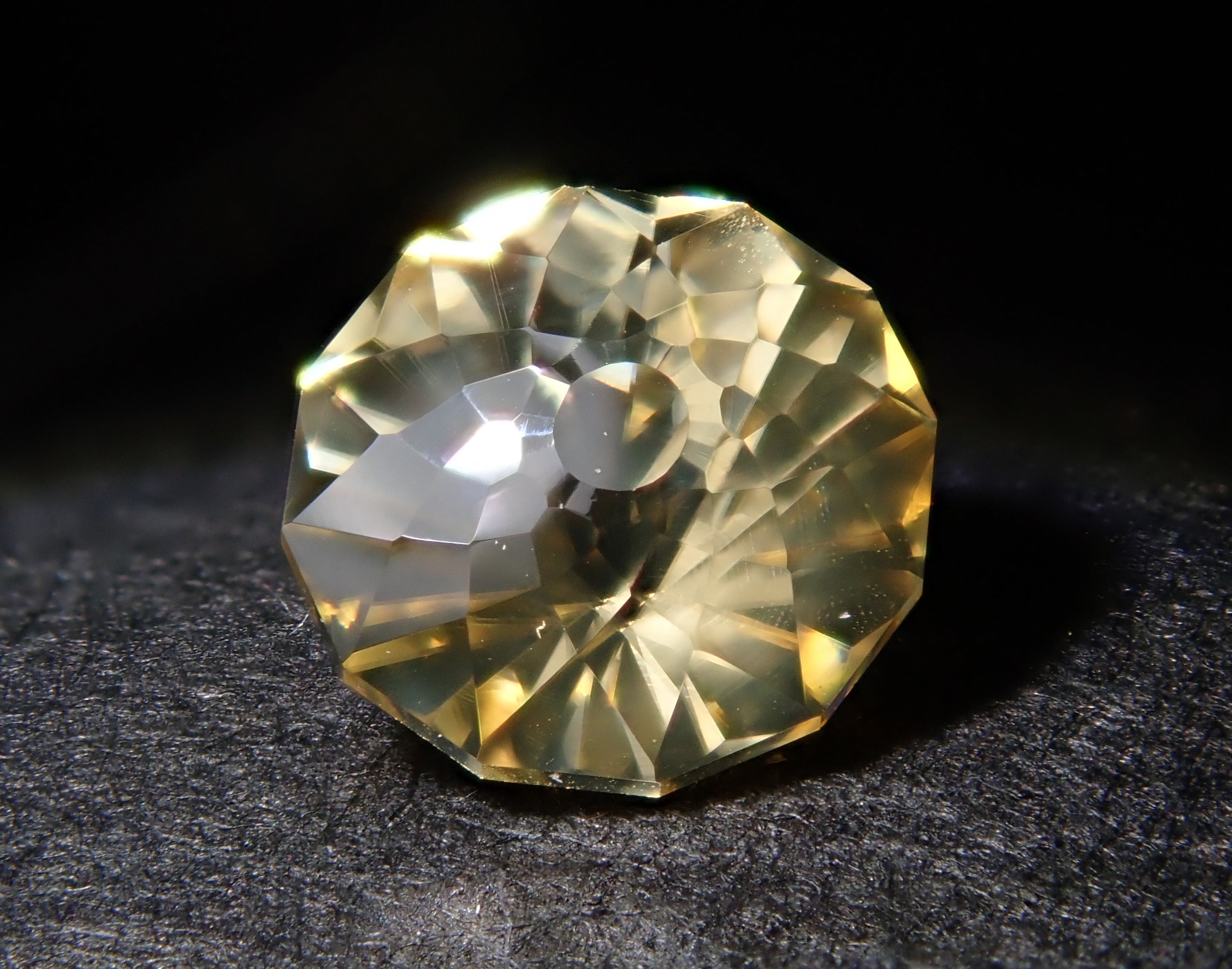 Cambodian Yellow Zircon 4.8mm/0.662ct Loose Stone