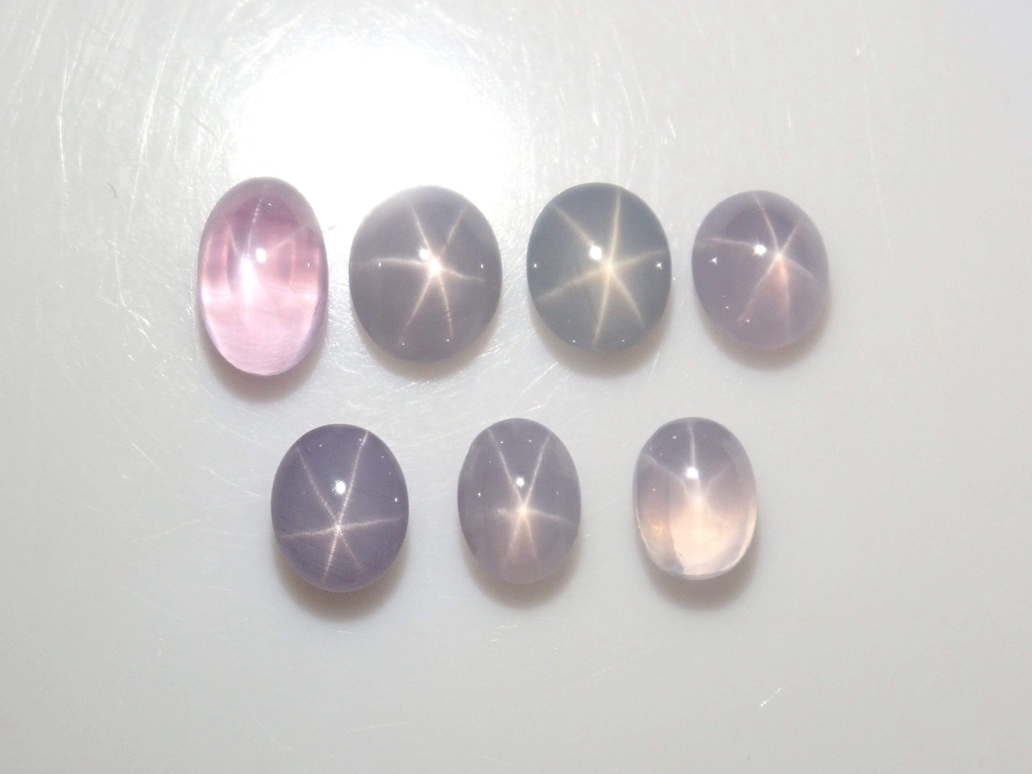 【11/23 22時販売】《限定7石》スリランカ産スターサファイア1石ルース《複数購入割引有》