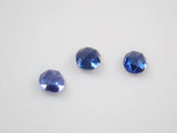 [Limited 3 stones] 1 blue sapphire from Sri Lanka [Discount available for multiple purchases] (Rose cut, 2mm, Mr. NOBU cut)