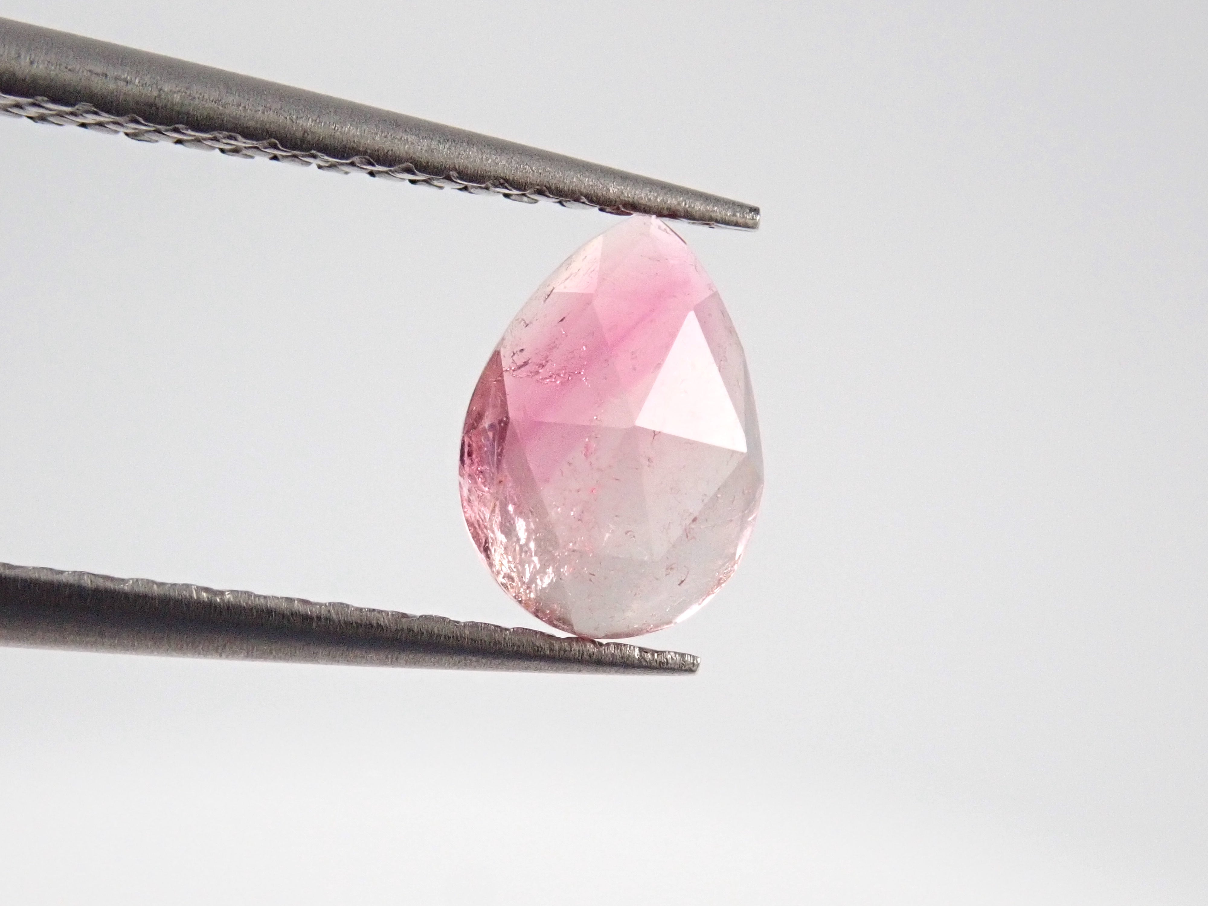 [Limited to 10 stones] 1 stone bicolor tourmaline from Brazil [Discount available for multiple purchases] (Rose cut, Mr. NOBU cut)