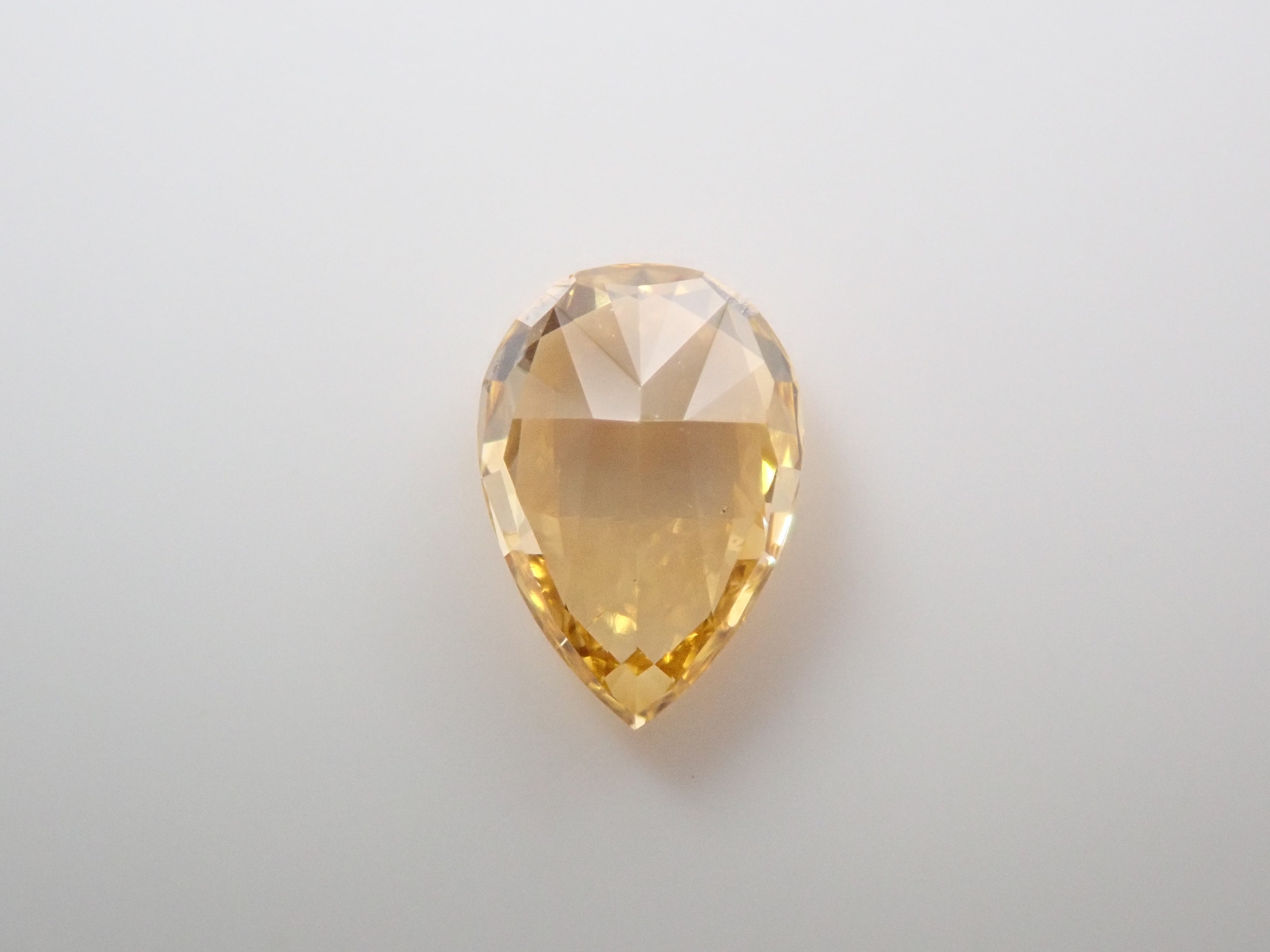 Yellow diamond 0.245ct loose (FANCY INTENSE ORANGY YELLOW, SI1)