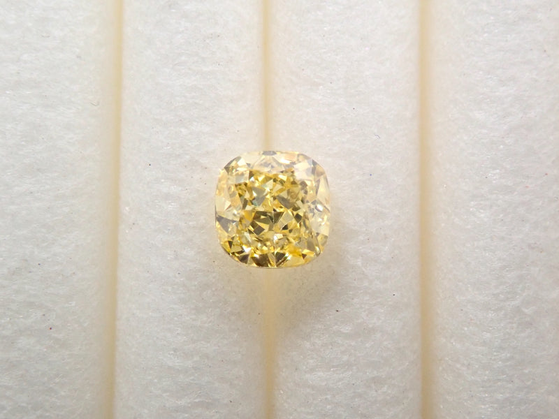 Yellow diamond 0.188ct loose (FANCY INTENSE YELLOW, VS1)