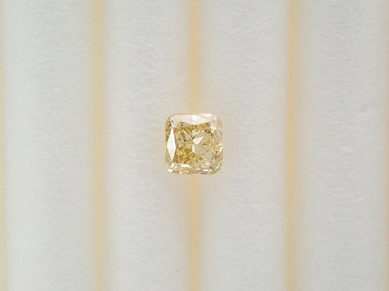 Yellow diamond 0.088ct loose (FANCY INTENSE YELLOW, VS1)