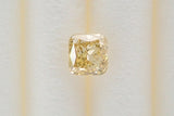 Yellow diamond 0.088ct loose (FANCY INTENSE YELLOW, VS1)