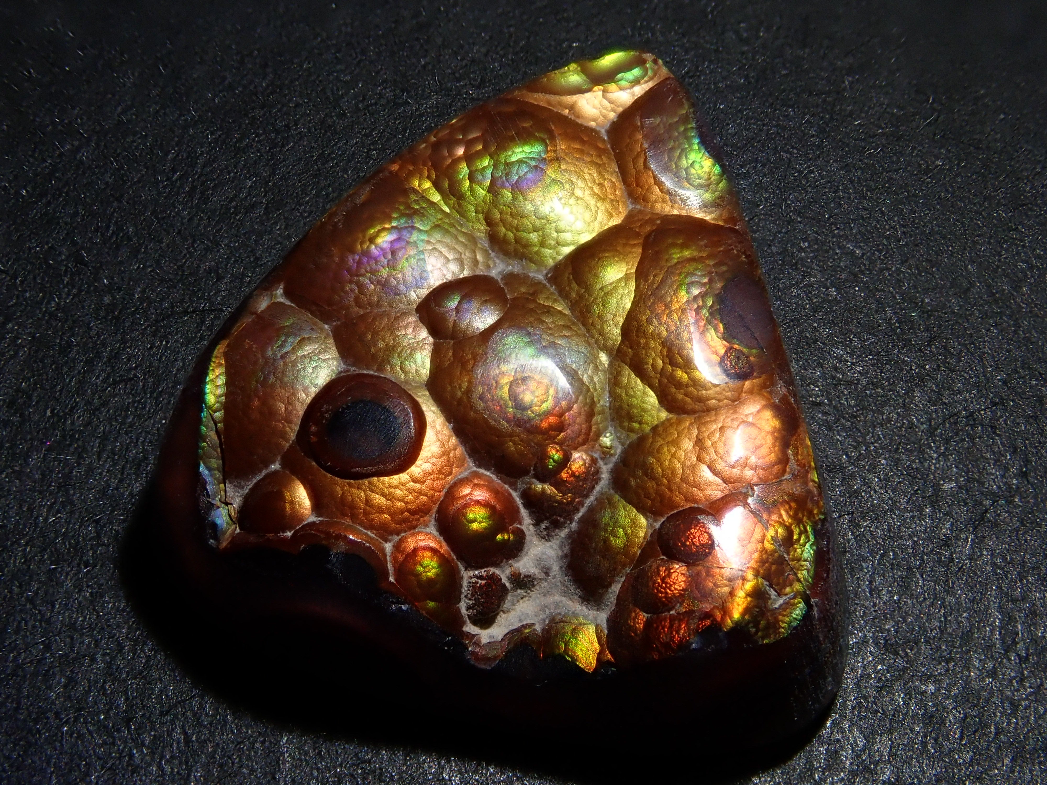 [12/6 22:00] Mexican Fire Agate 10.683ct Loose Stone