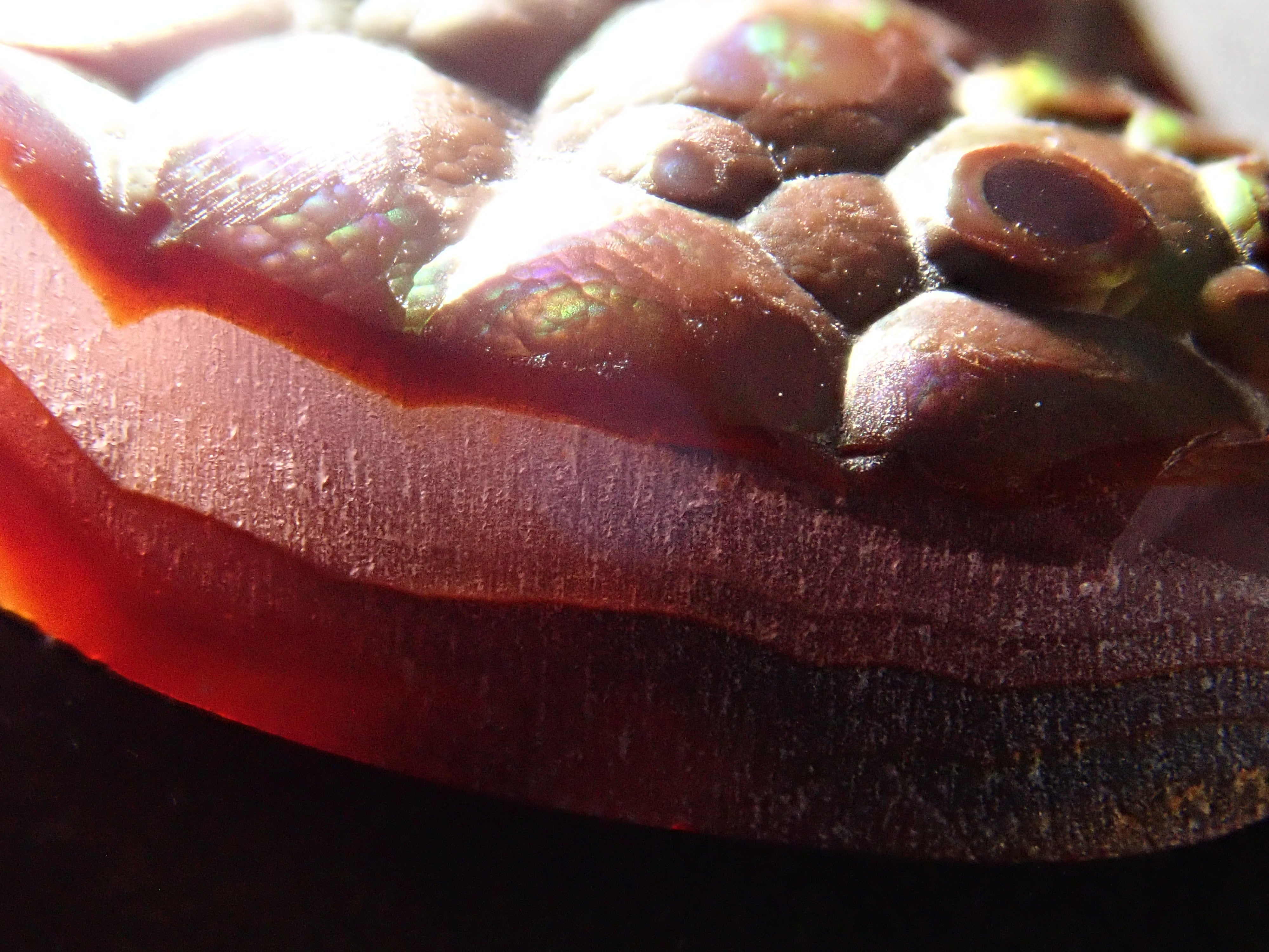 [12/6 22:00] Mexican Fire Agate 10.683ct Loose Stone