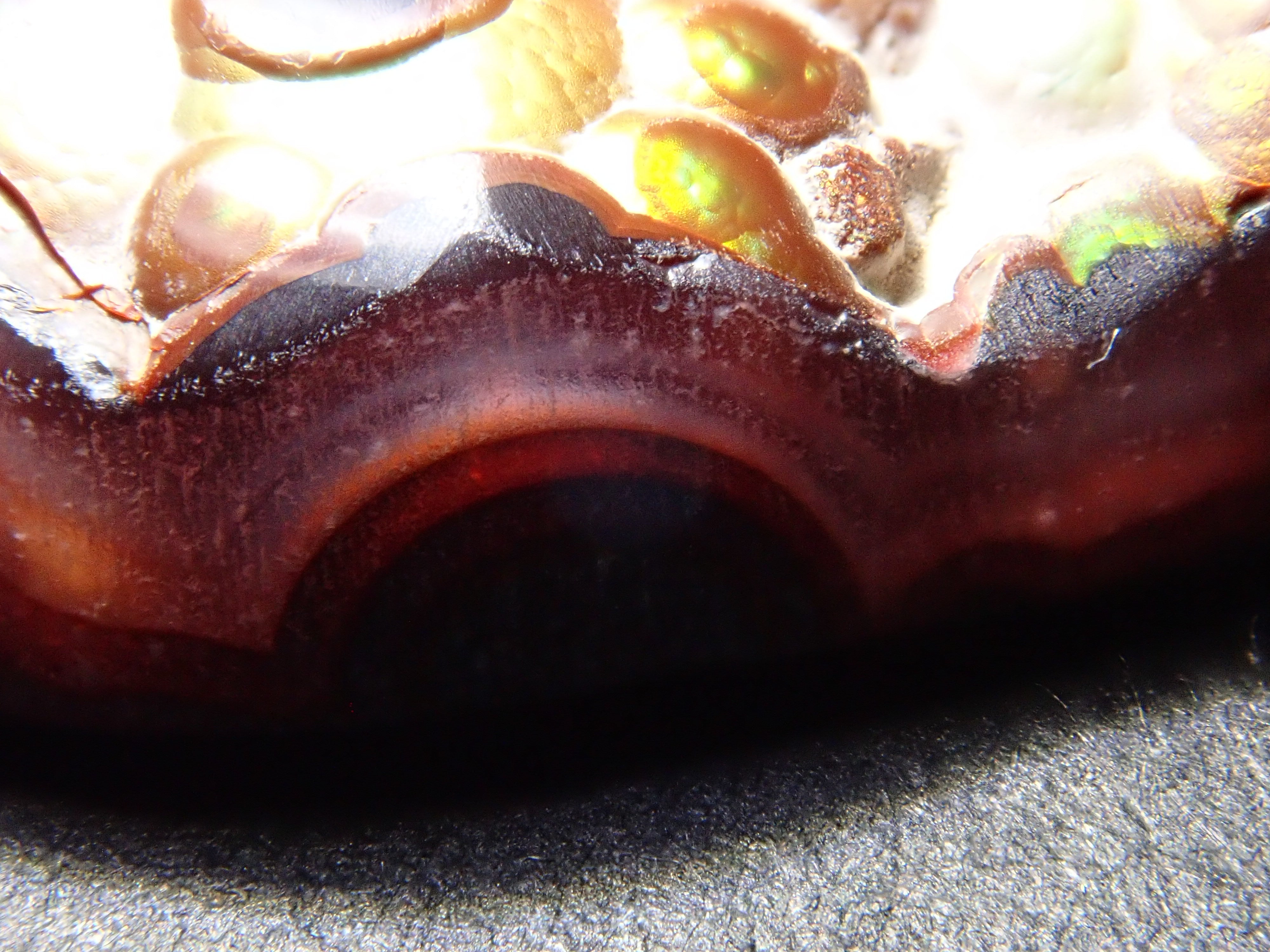 [12/6 22:00] Mexican Fire Agate 10.683ct Loose Stone