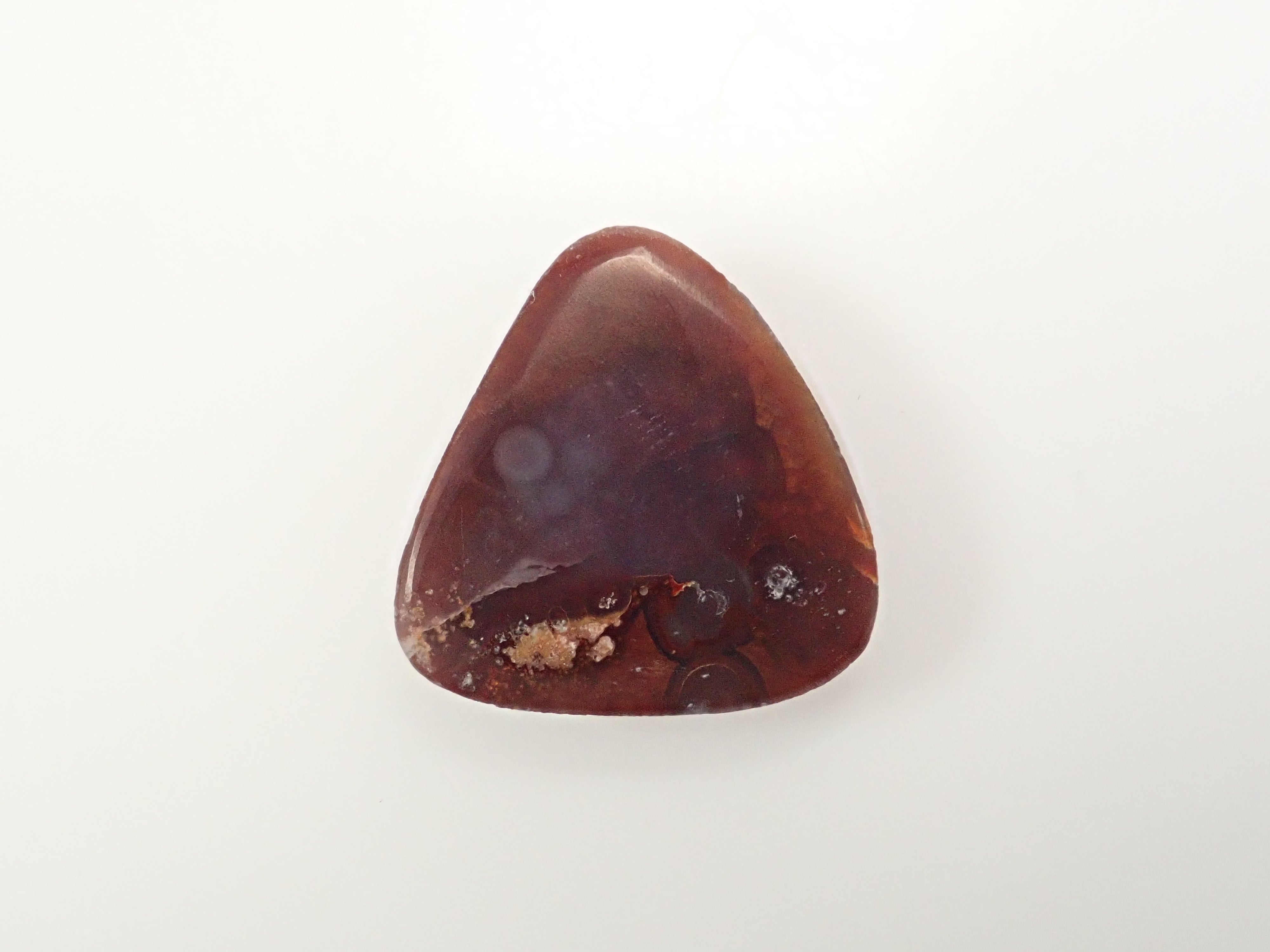 [12/6 22:00] Mexican Fire Agate 10.683ct Loose Stone