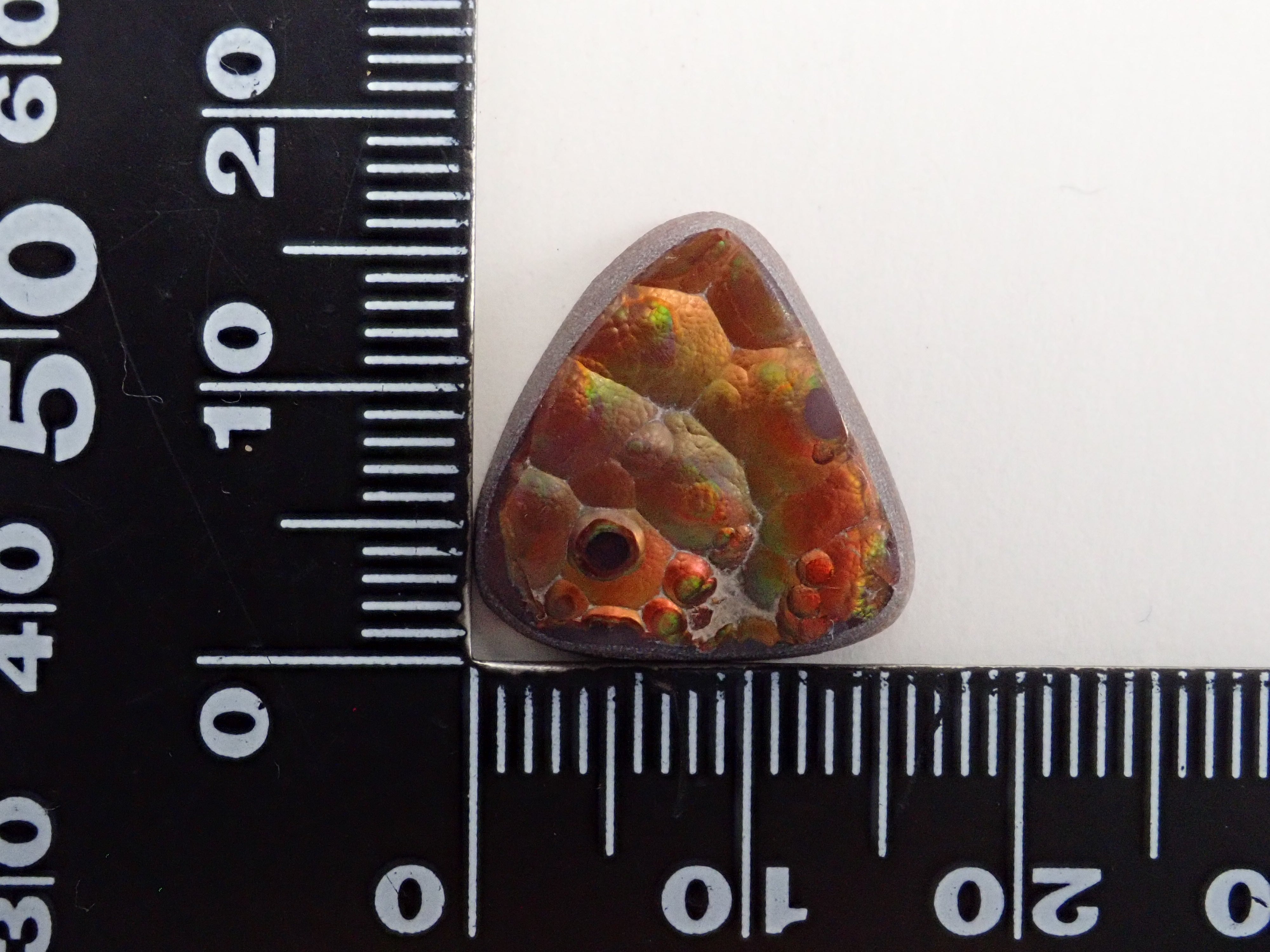 [12/6 22:00] Mexican Fire Agate 10.683ct Loose Stone